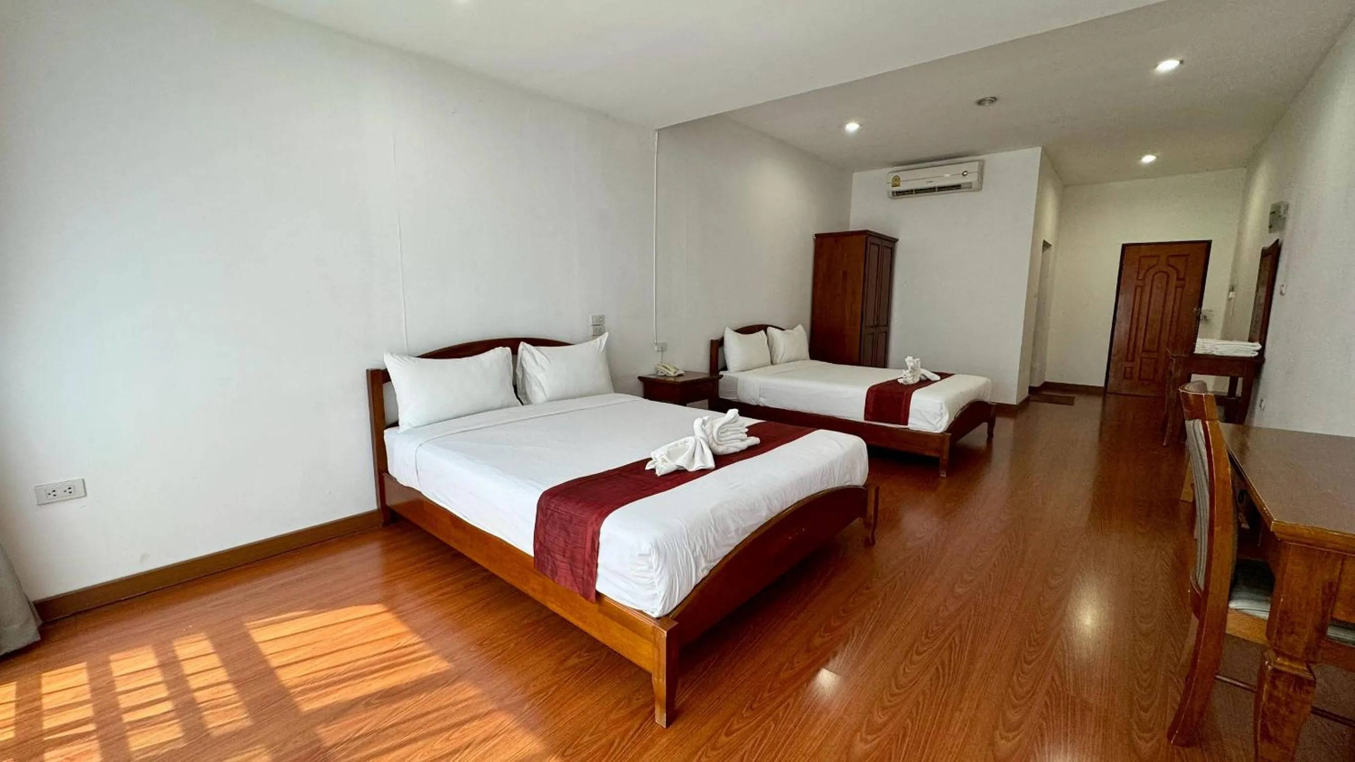 Bed in Baan Suan Khun Ta and Golf Resort