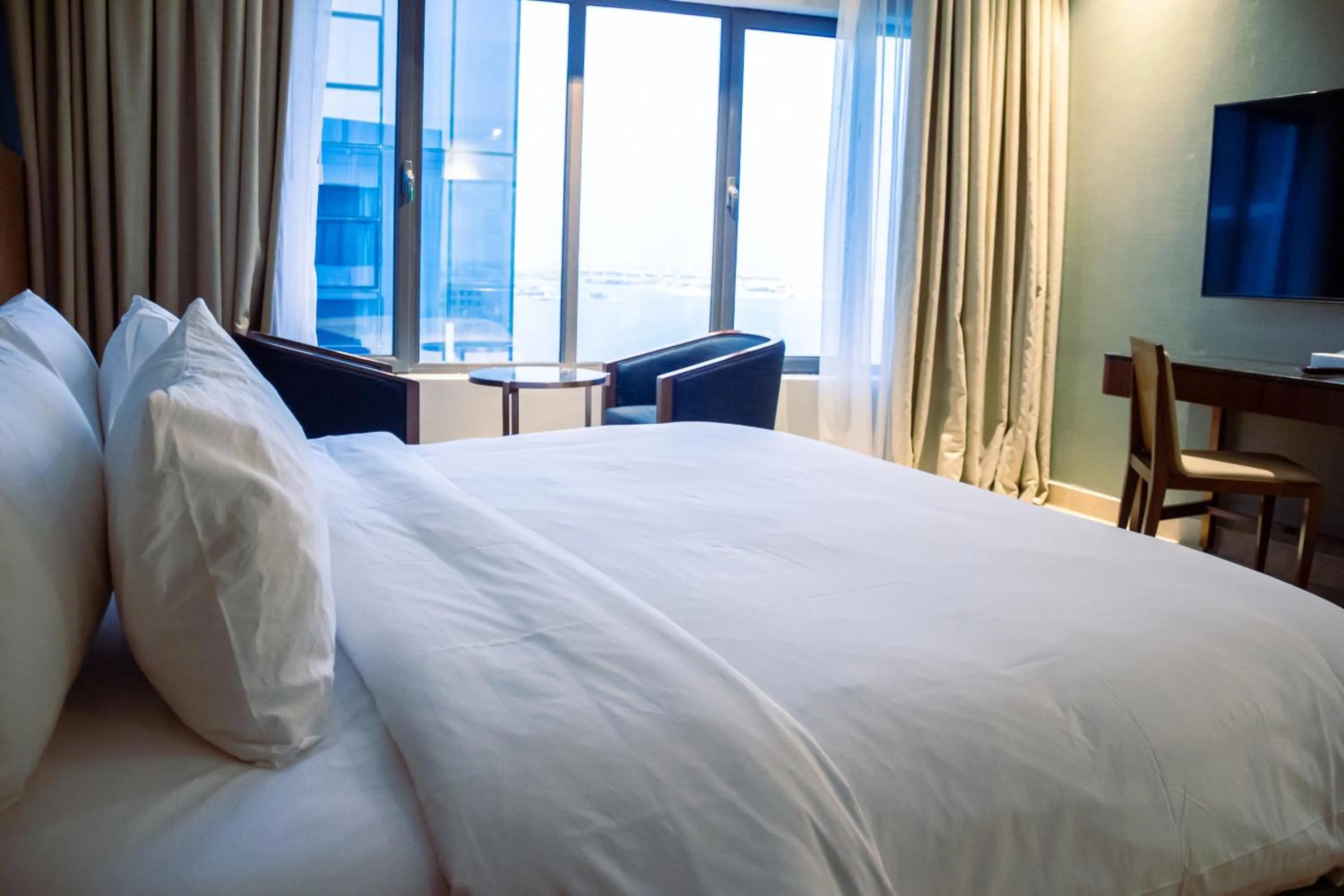 Bed in The Seven Hotel