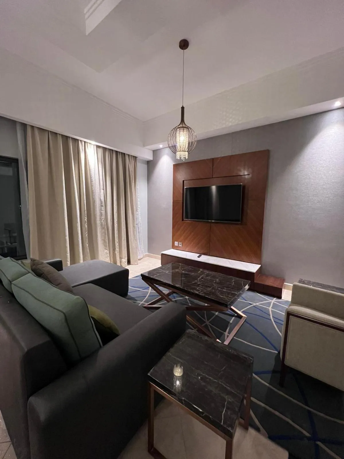 Living room in The Seven Hotel