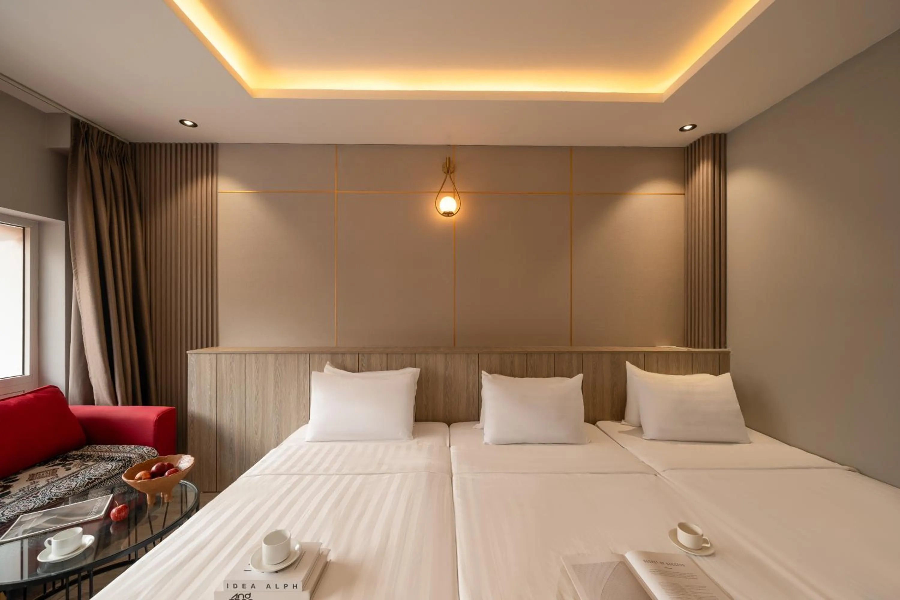 Bed in The Cozy Inn Hotel Ho Chi Minh