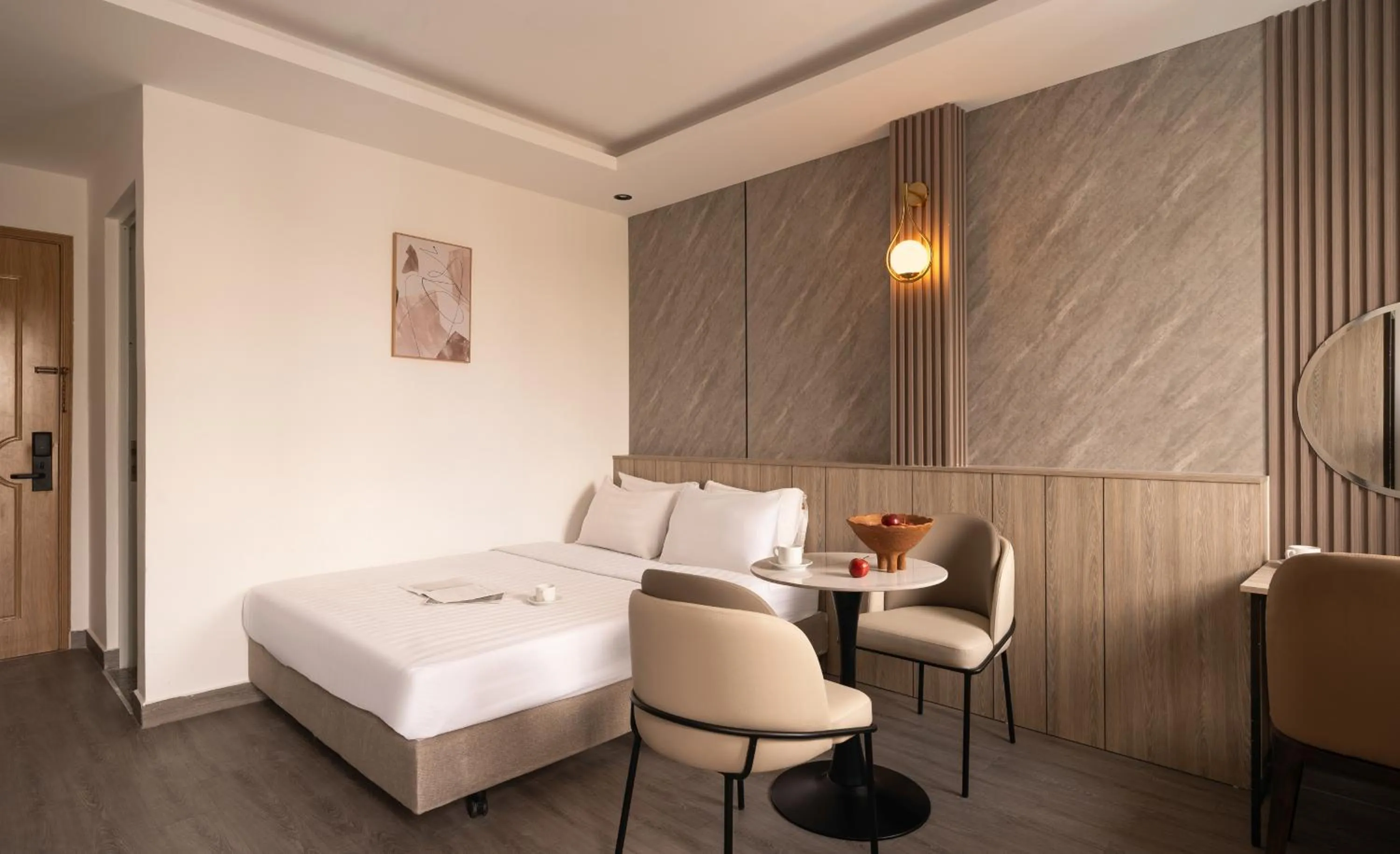 Bed in The Cozy Inn Hotel Ho Chi Minh