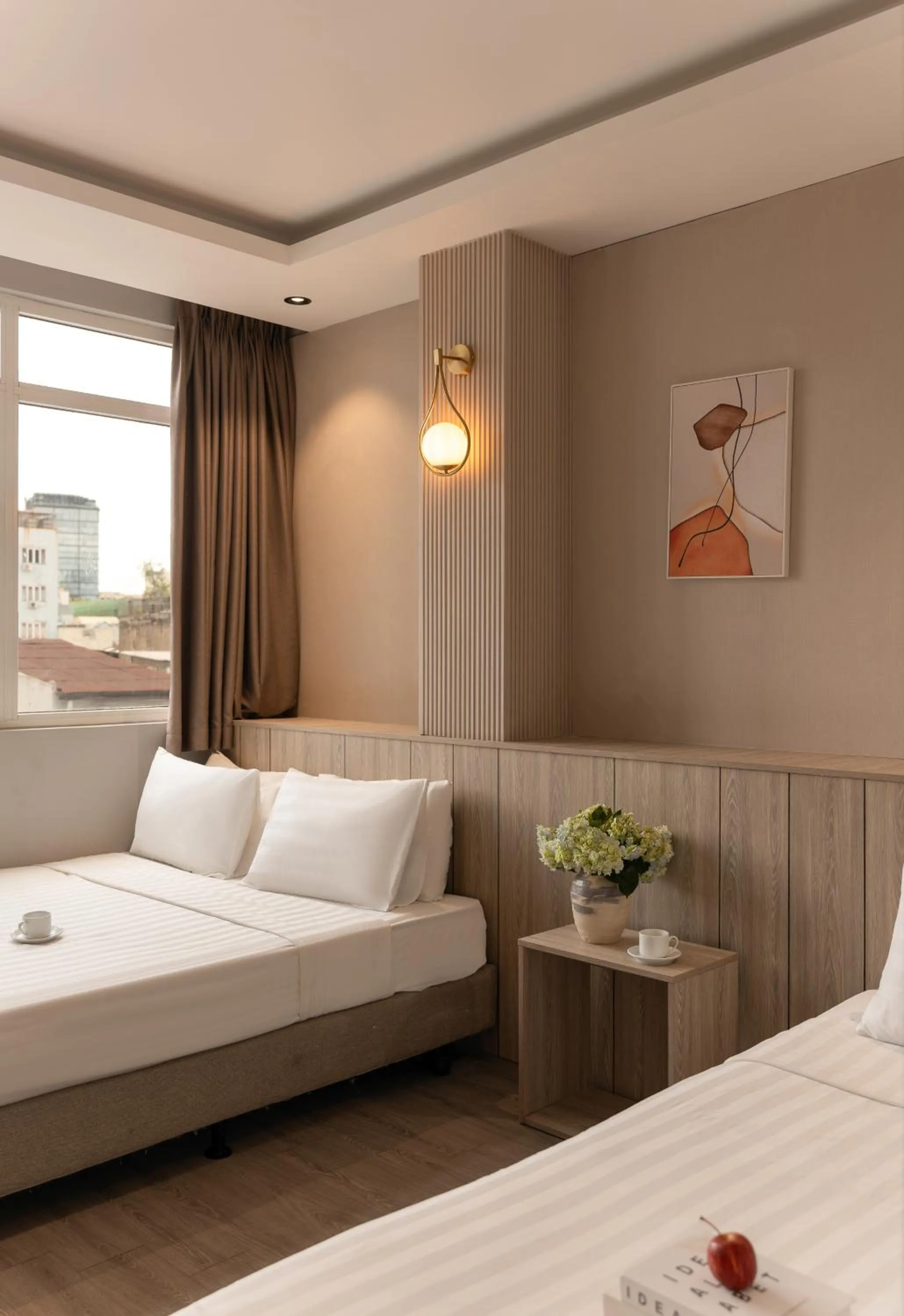 Bed in The Cozy Inn Hotel Ho Chi Minh