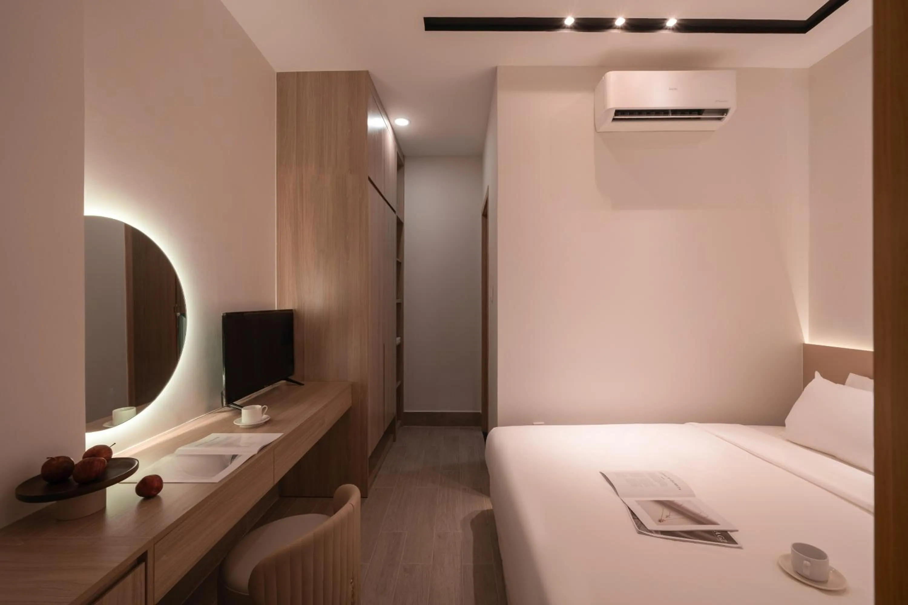 Bed in The Cozy Inn Hotel Ho Chi Minh