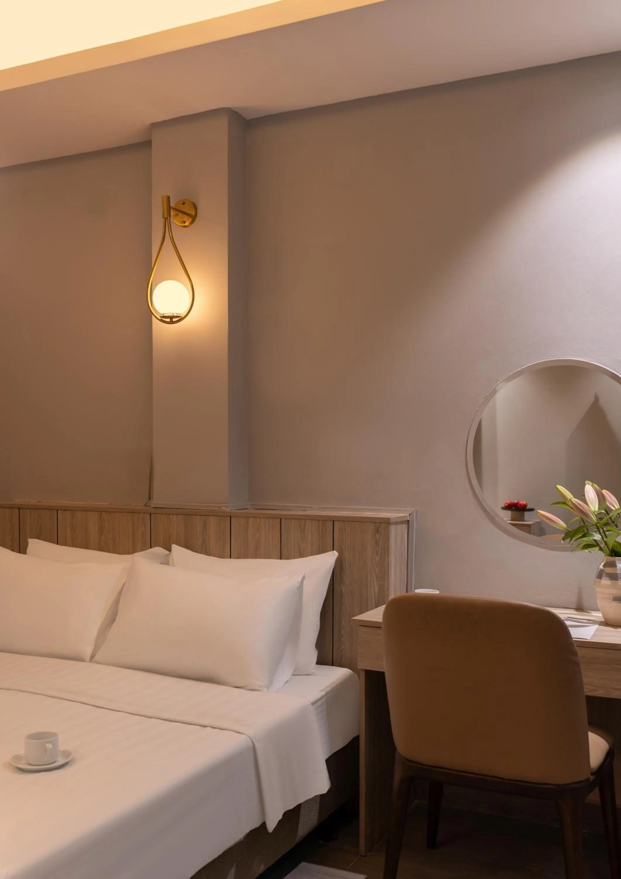 Bed in The Cozy Inn Hotel Ho Chi Minh