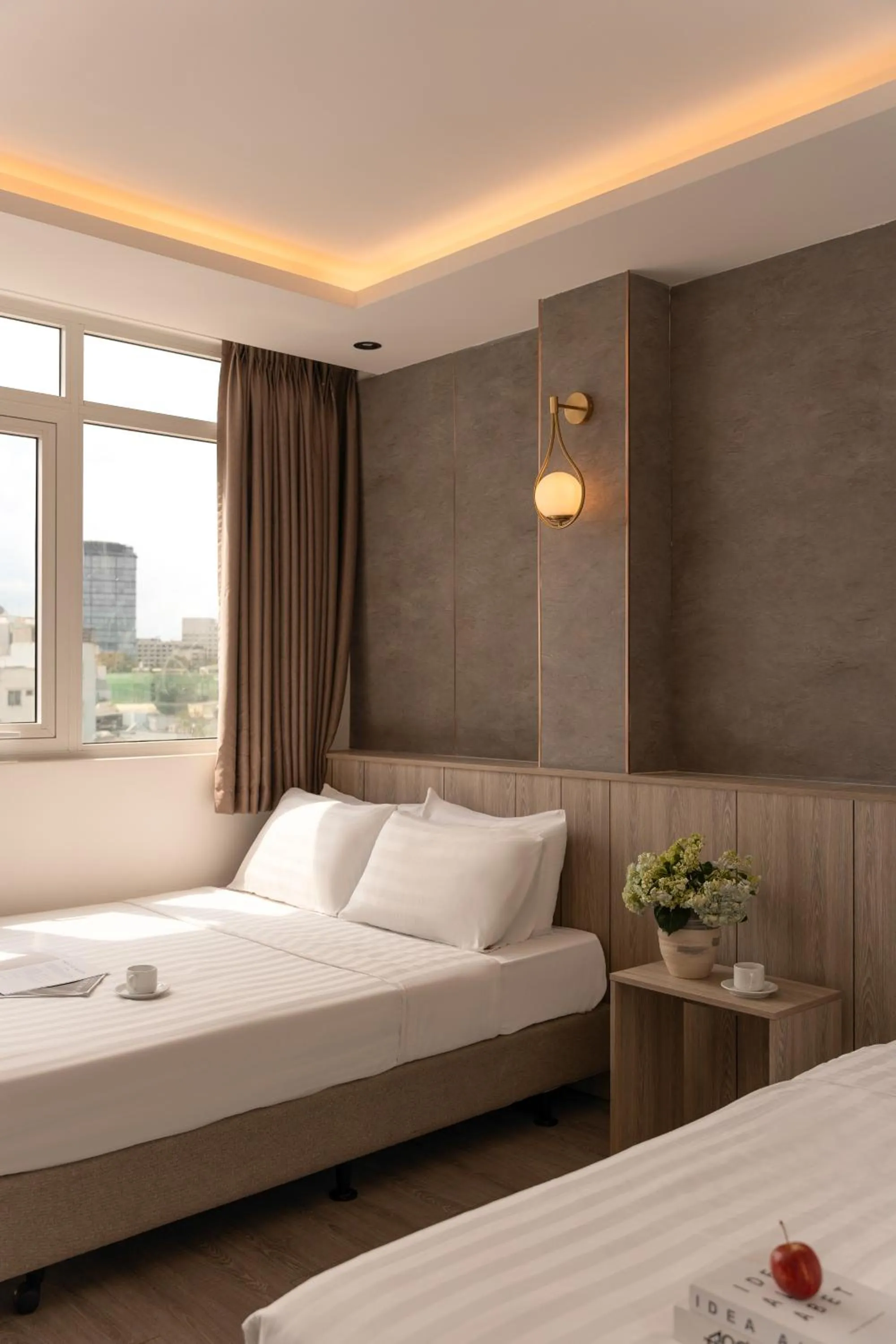 Bed in The Cozy Inn Hotel Ho Chi Minh