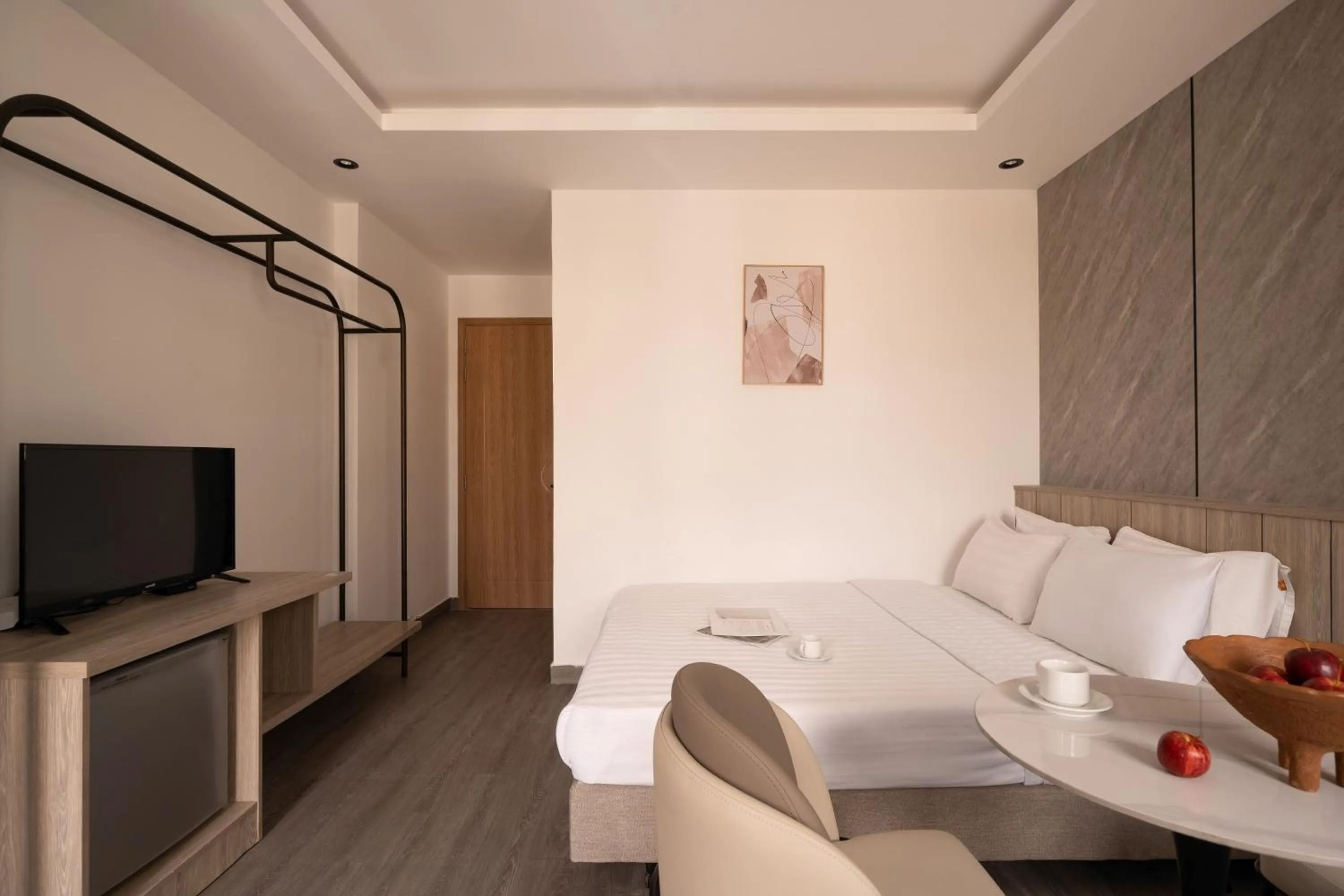 Bed in The Cozy Inn Hotel Ho Chi Minh