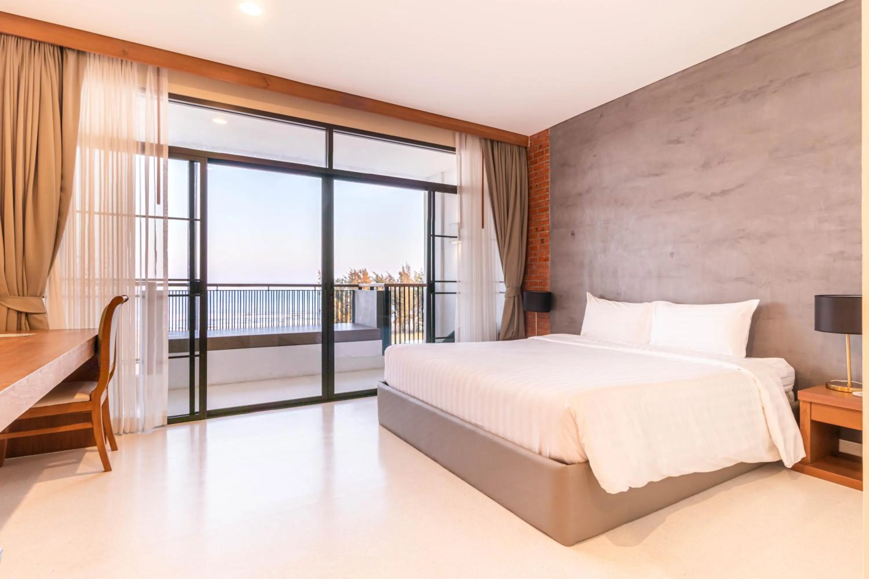 Bed in Sea Sand Sun Hua Hin by JC Kevin Hotel & Resort