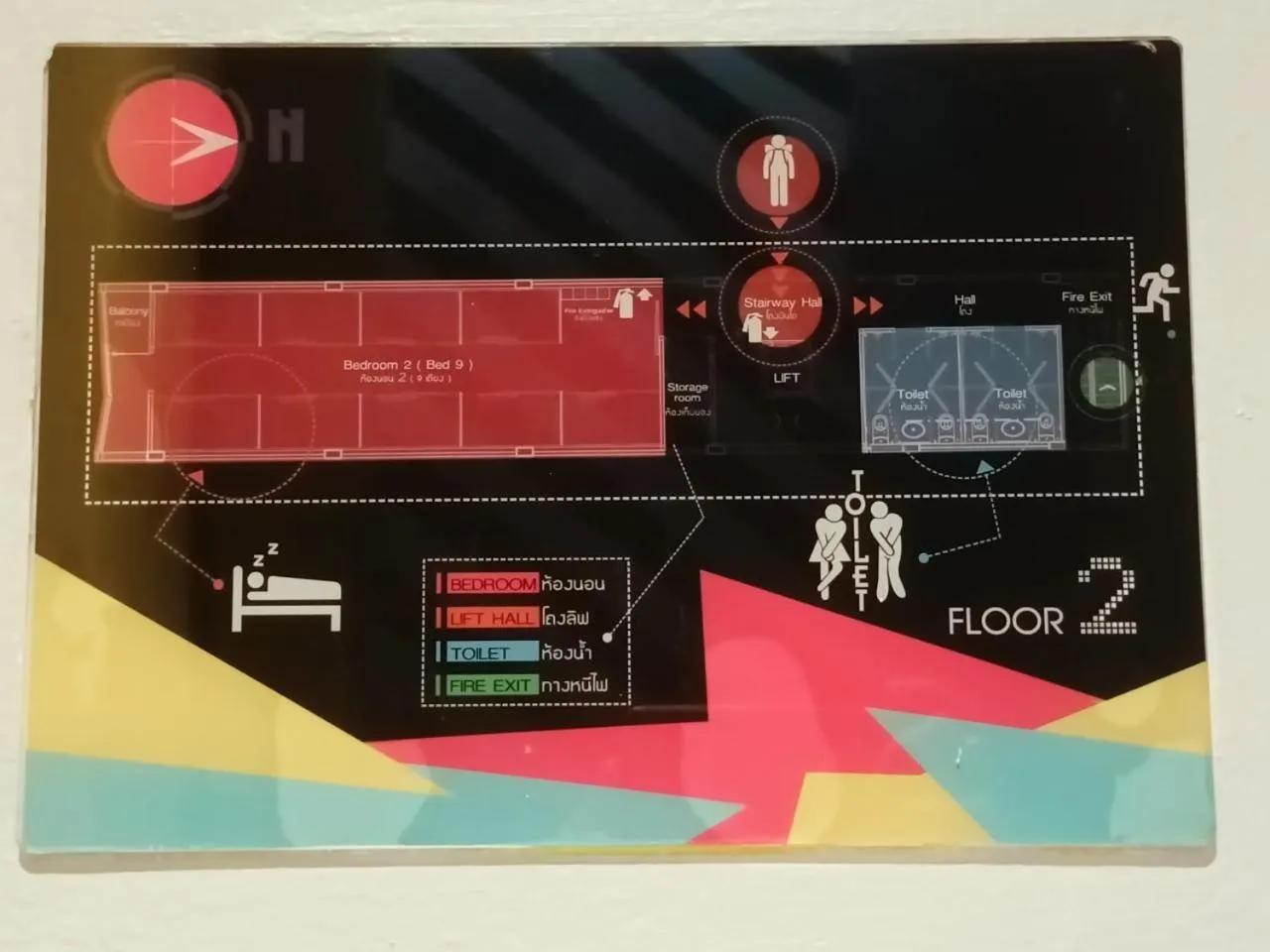 Floor plan in Icon Hotel Hatyai