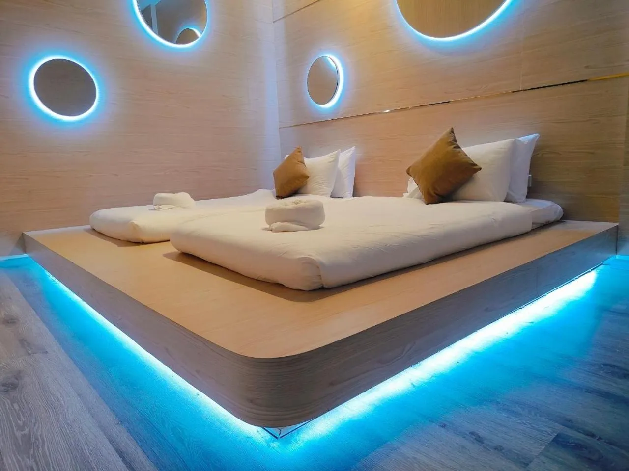 Bed in Icon Hotel Hatyai