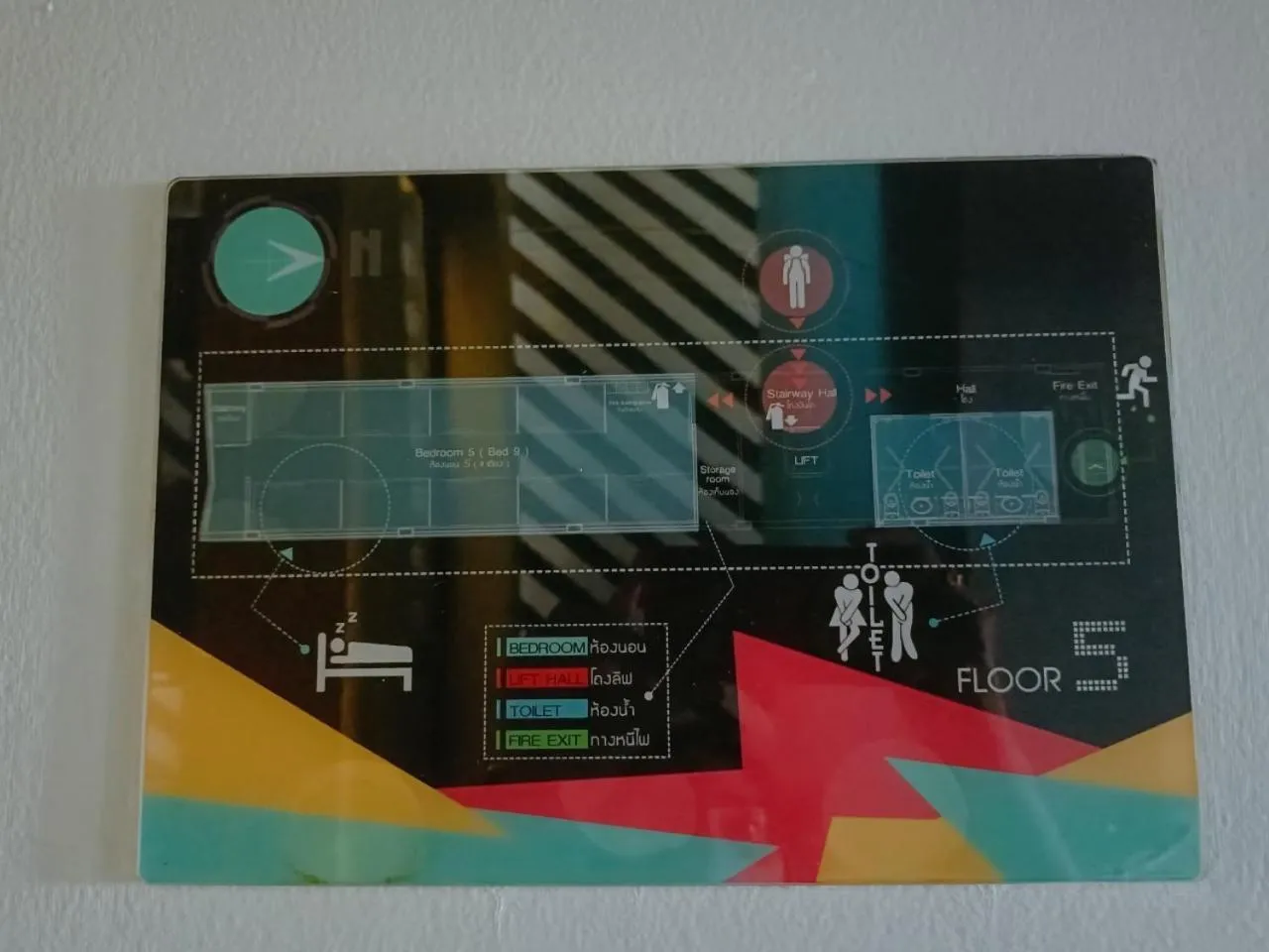 Floor plan in Icon Hotel Hatyai