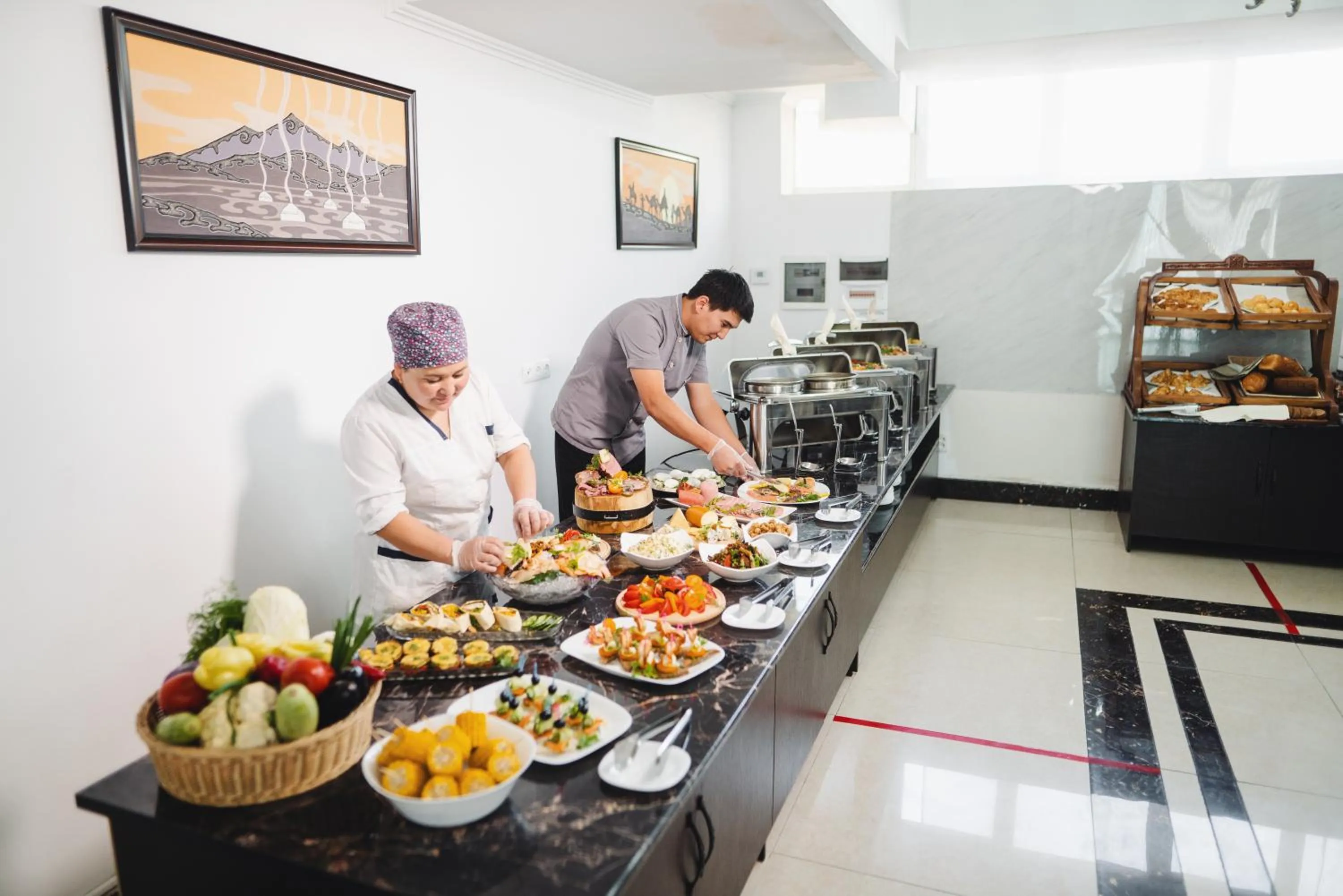 Breakfast in Sunrise Osh