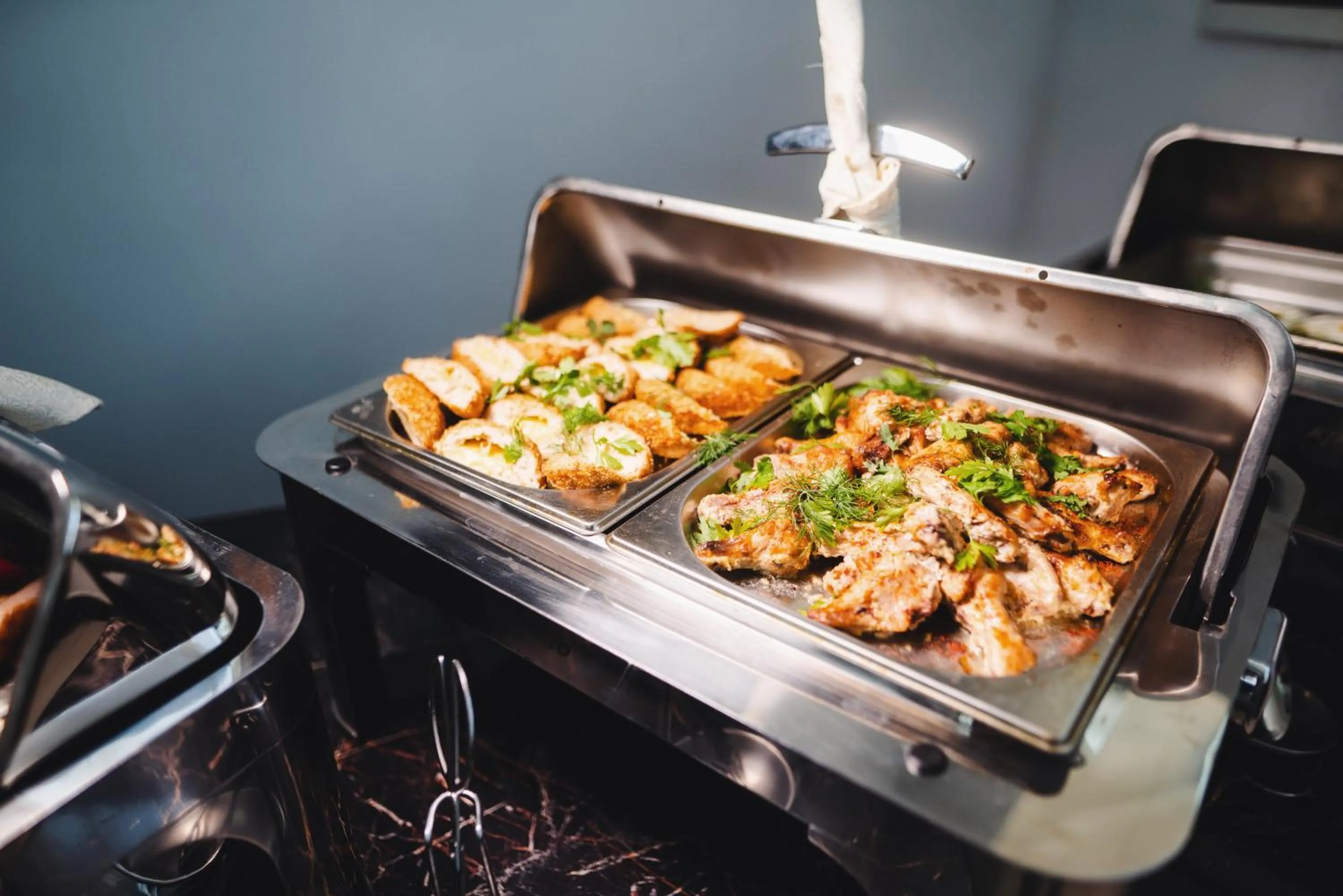 Buffet breakfast in Sunrise Osh