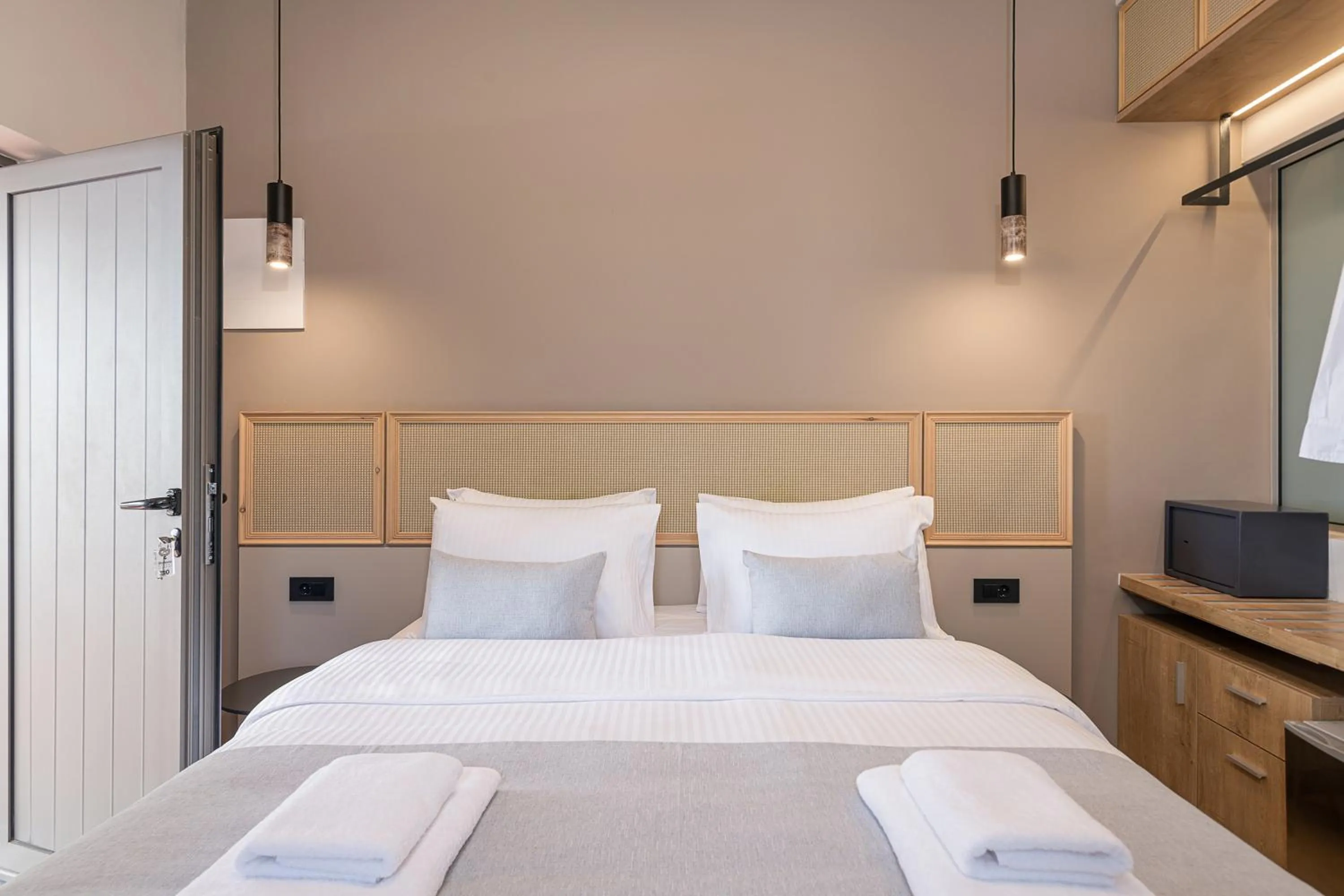 Bed in Elafonisi Resort by Kalomirakis Family