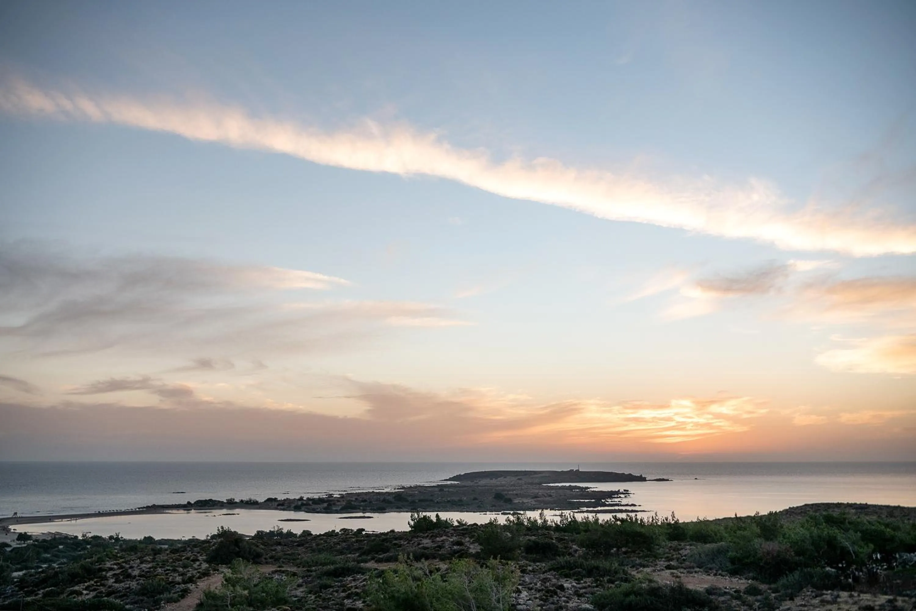 Sea view in Elafonisi Resort by Kalomirakis Family