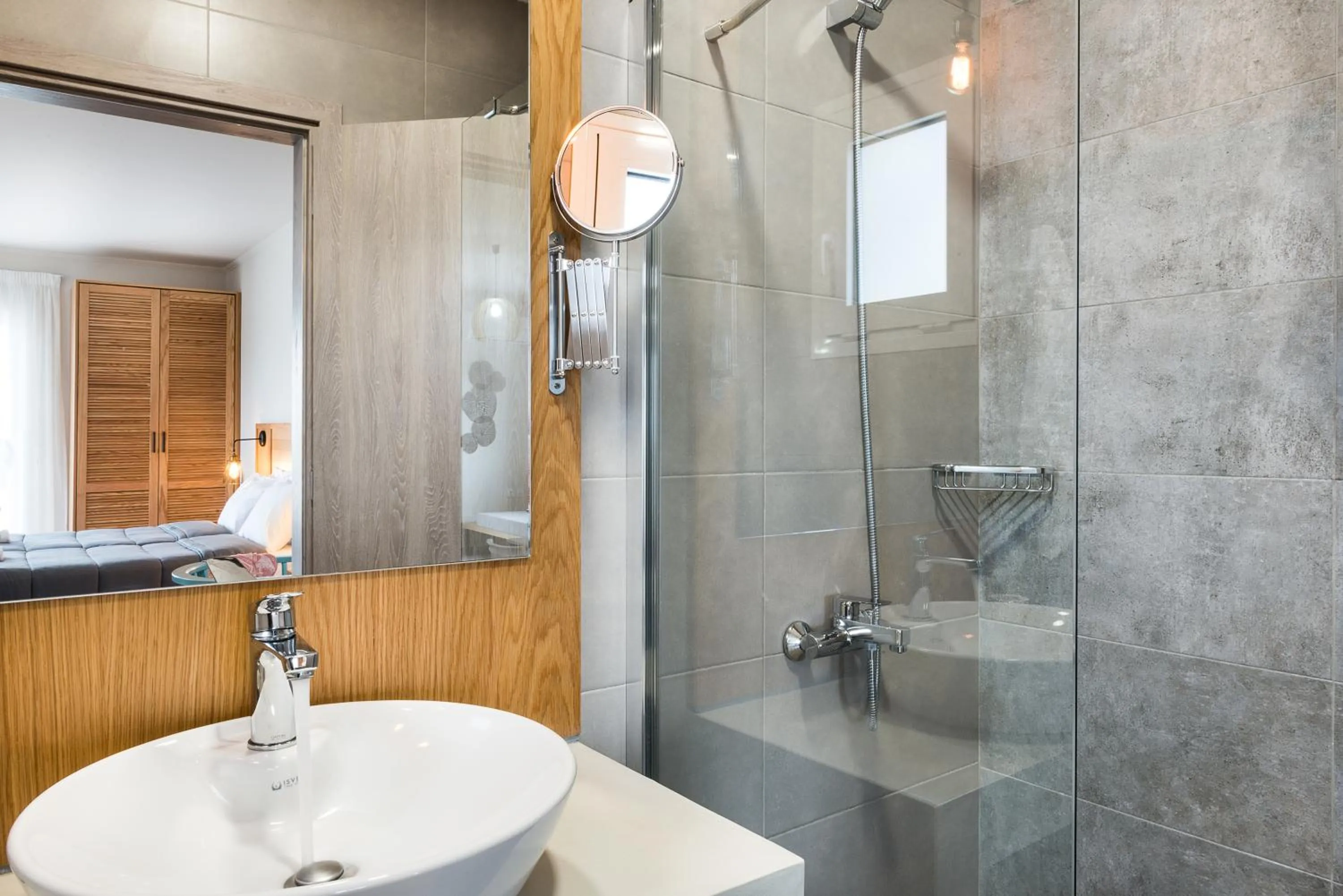 Bathroom in Elafonisi Resort by Kalomirakis Family