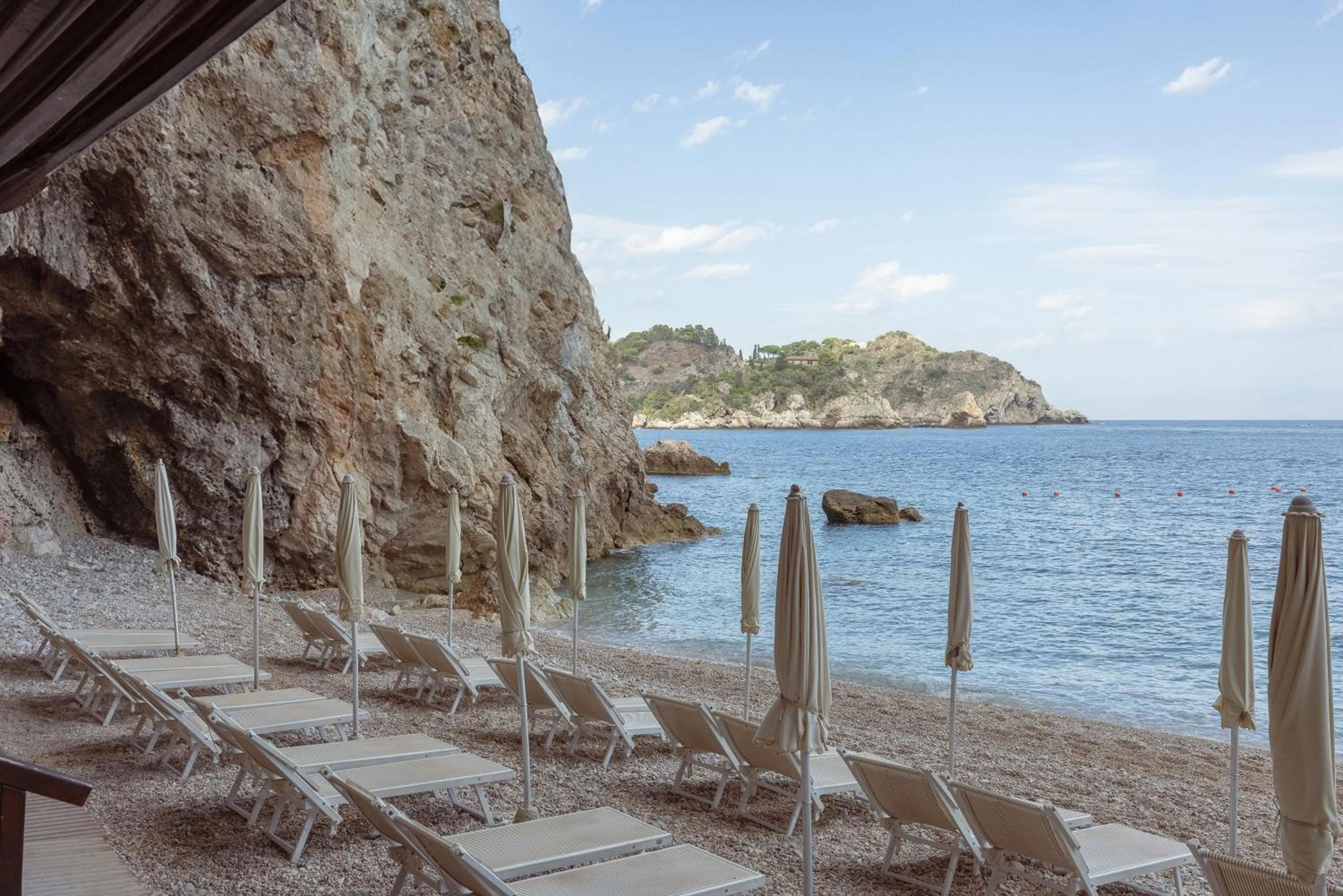 Beach in UNA Hotels Capotaormina