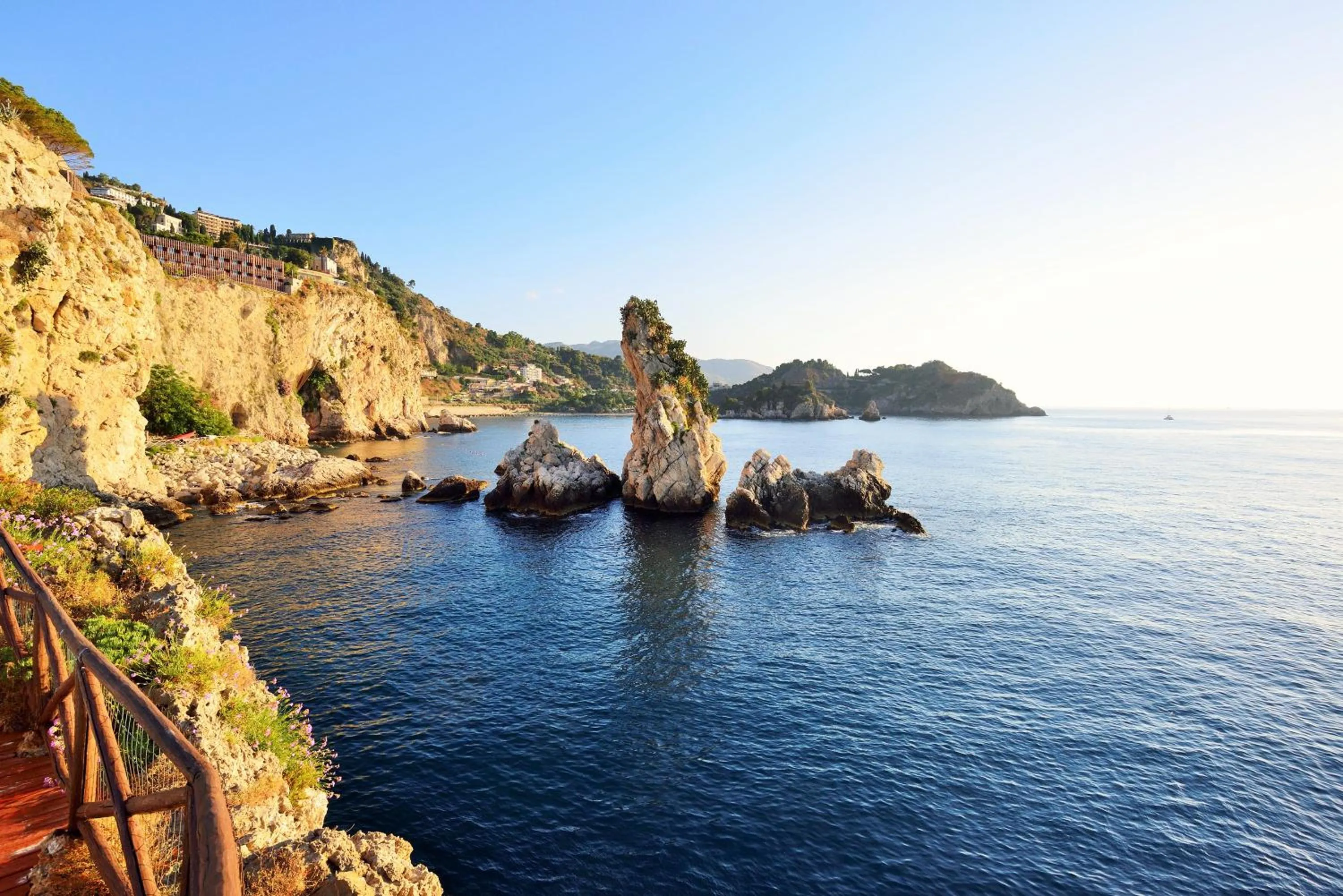 Sea view in UNA Hotels Capotaormina