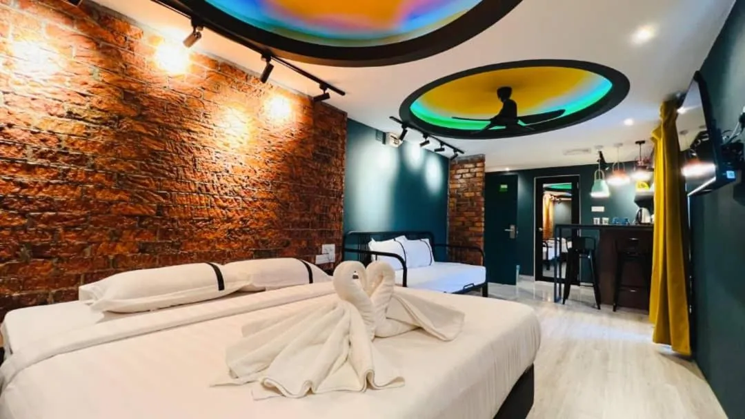 Bed in Smile Hotel Balakong Kajang