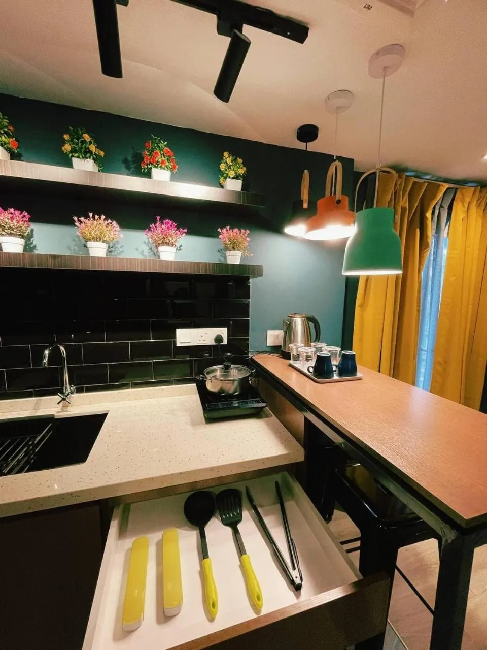 kitchen in Smile Hotel Balakong Kajang
