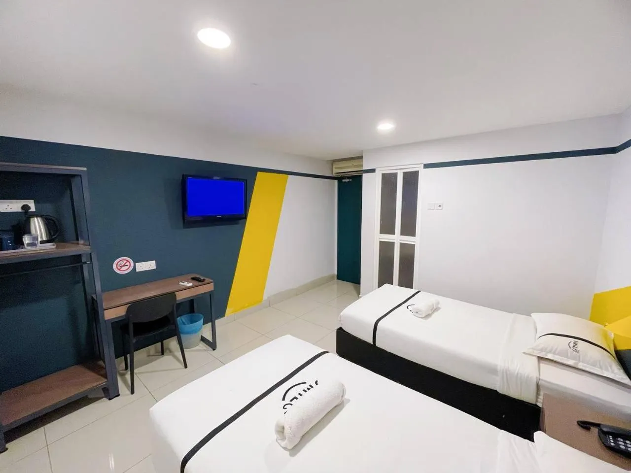 Bed in Smile Hotel Balakong Kajang