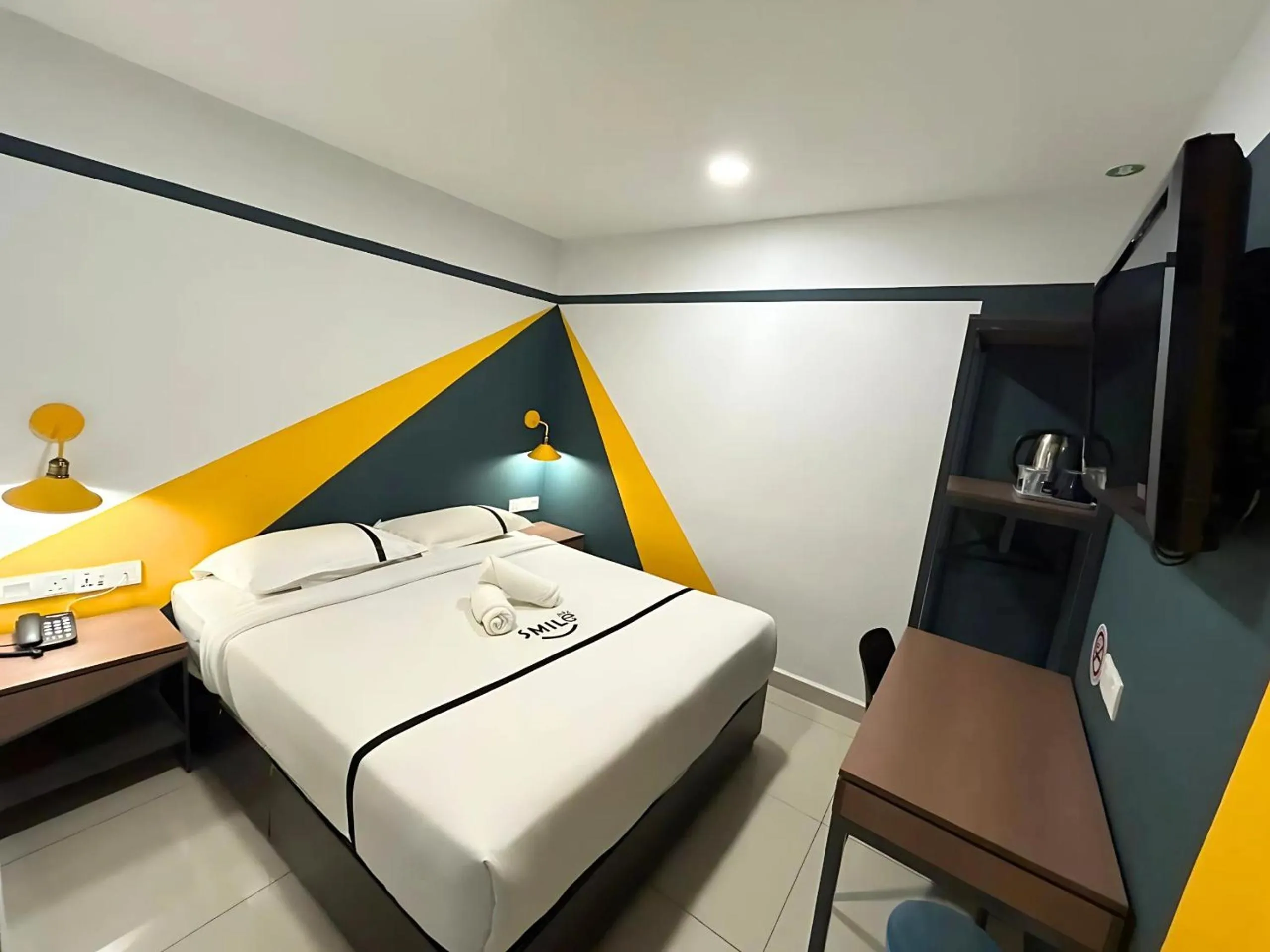 Bed in Smile Hotel Balakong Kajang