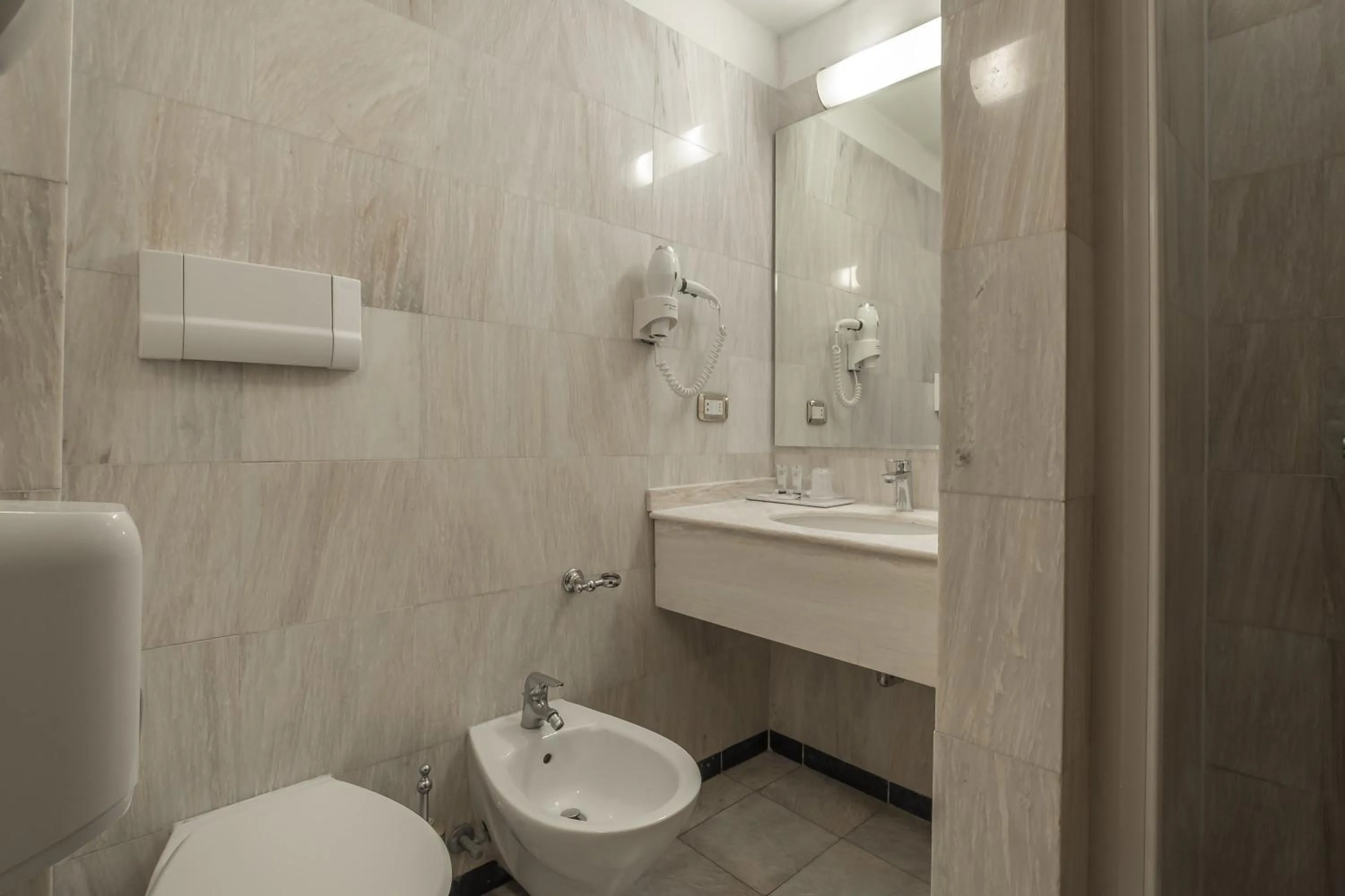 Bathroom in Hotel Mythos