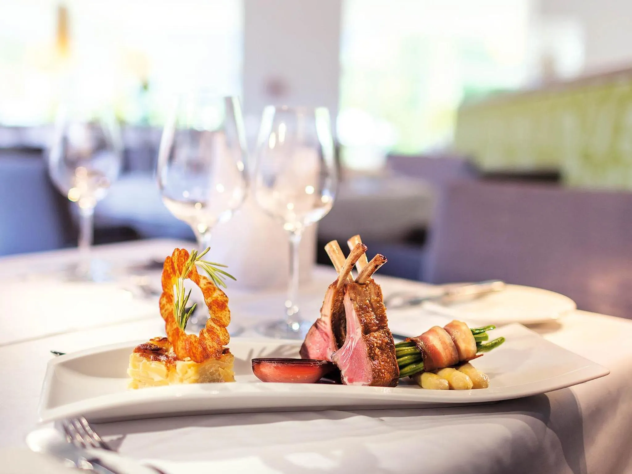 Food close-up in Dolomitengolf Hotel & Spa