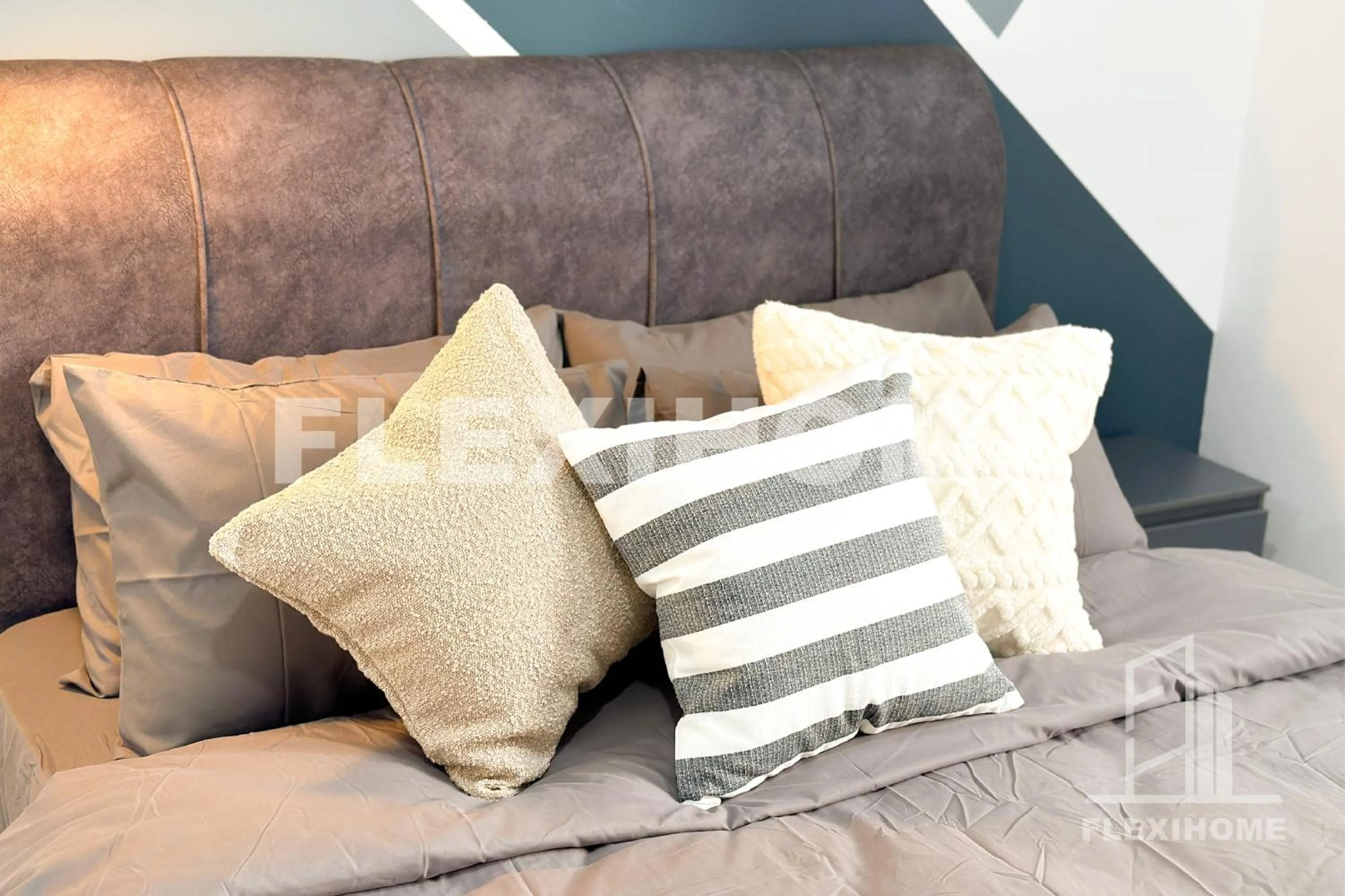 Bed in KLIA-KLIA 2, Comfy Studio, Horizon Suites Sepang-Dengkil by Flexihome-MY