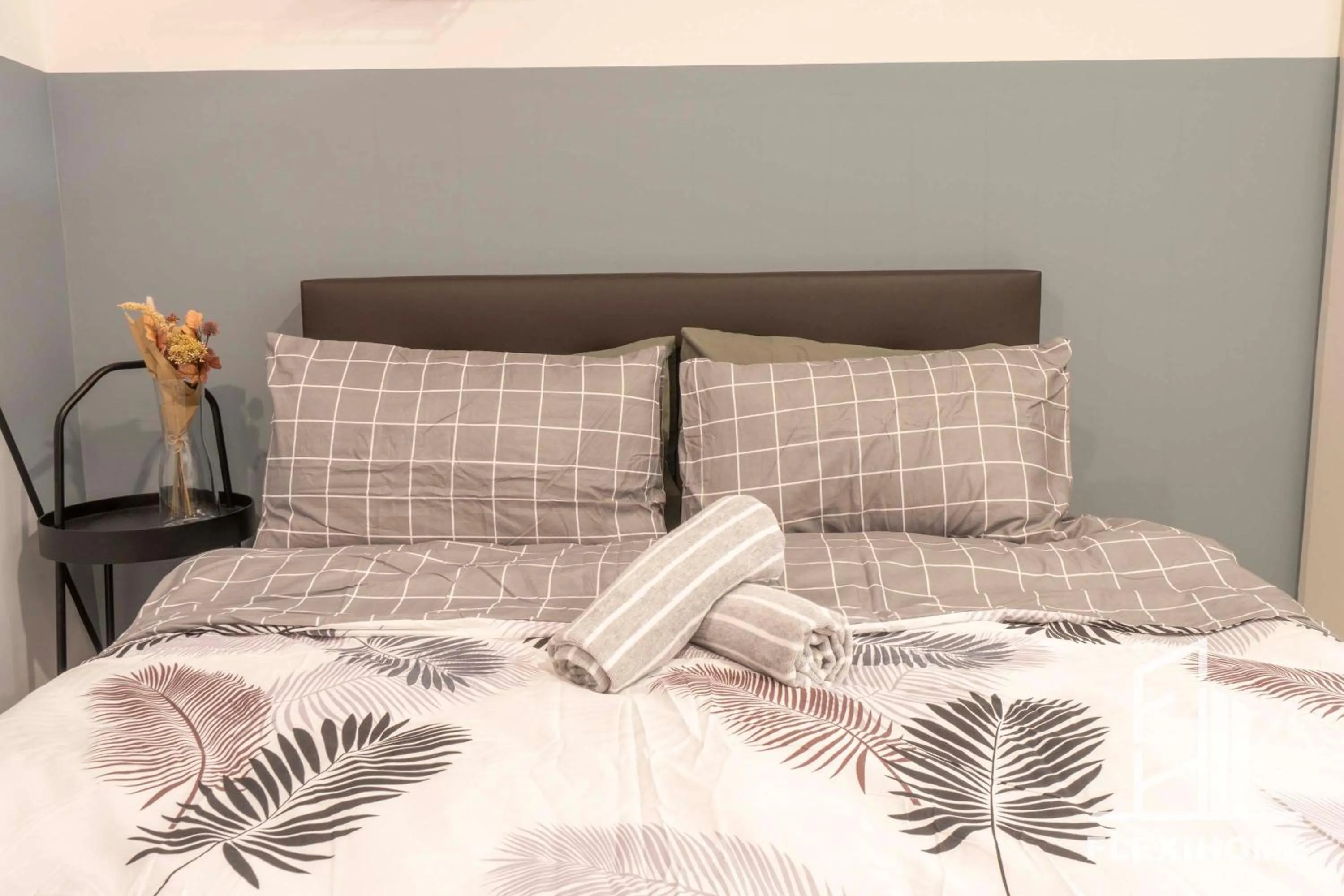 Bed in KLIA-KLIA 2, Comfy Studio, Horizon Suites Sepang-Dengkil by Flexihome-MY