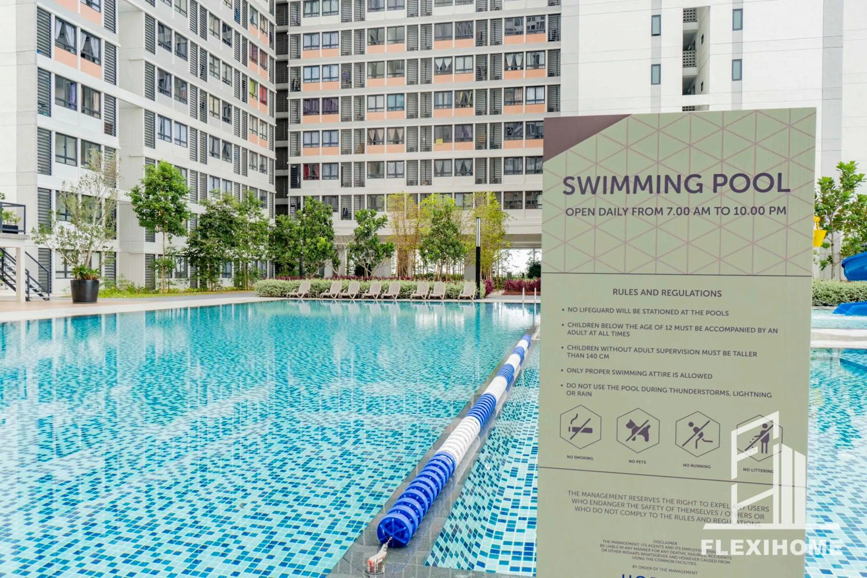 Swimming pool in KLIA-KLIA 2, Comfy Studio, Horizon Suites Sepang-Dengkil by Flexihome-MY