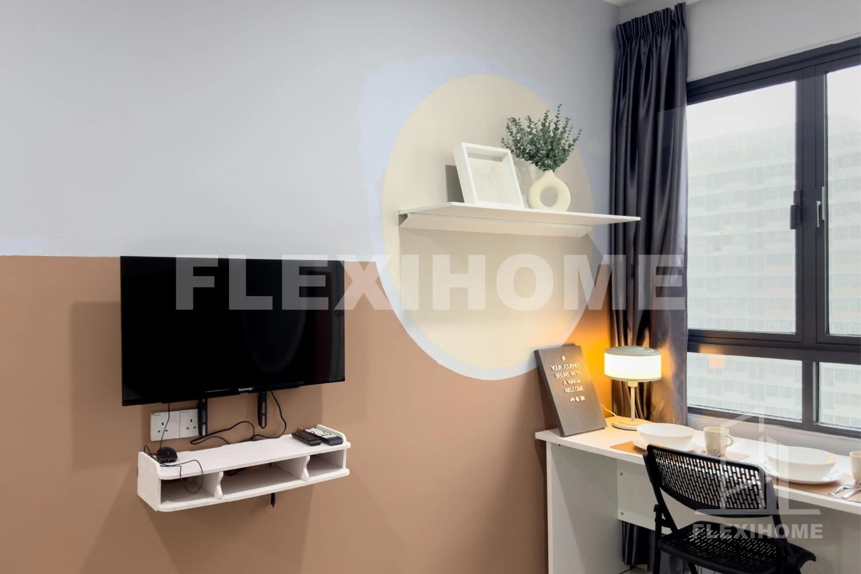 KLIA-KLIA 2, Comfy Studio, Horizon Suites Sepang-Dengkil by Flexihome-MY