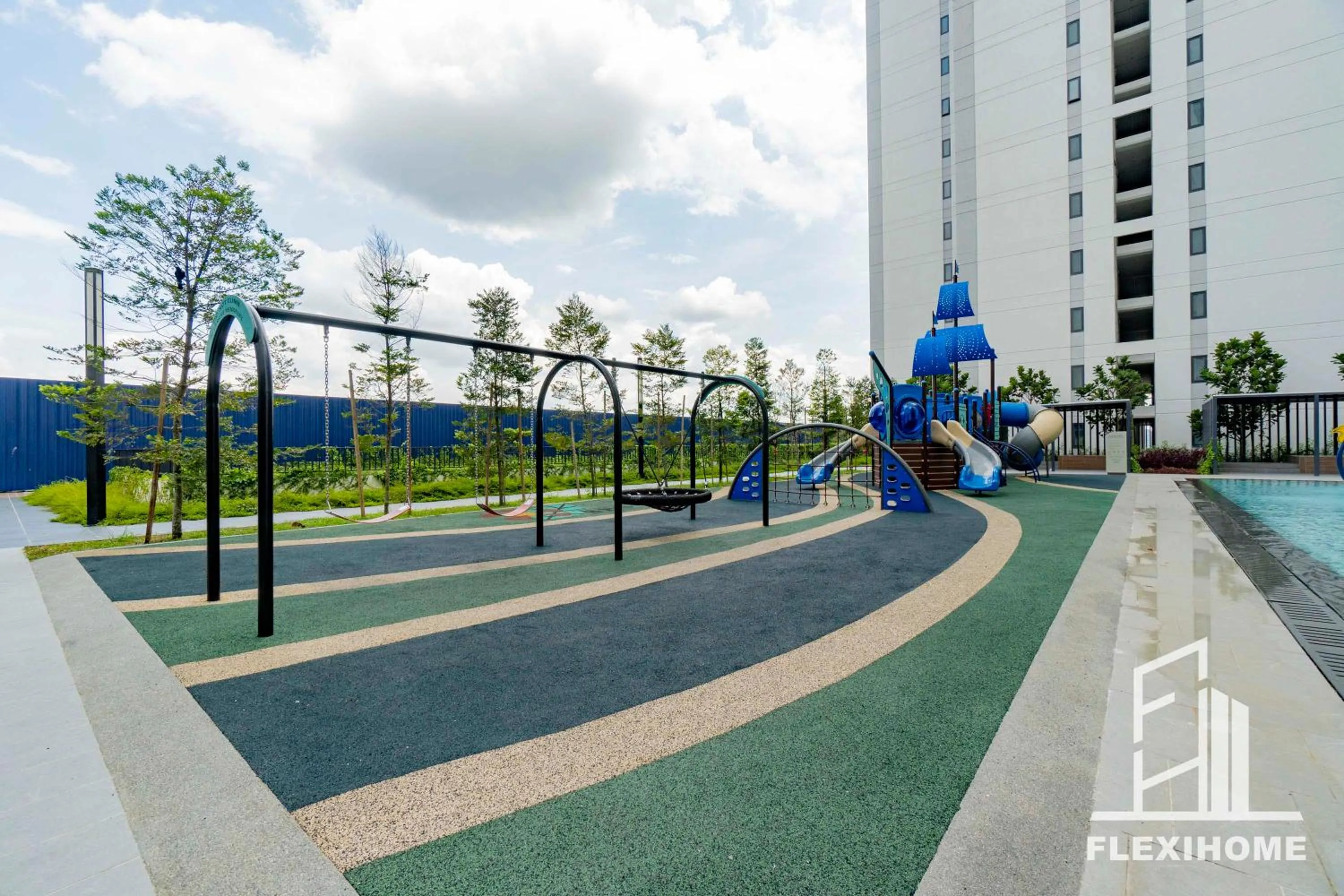 Children play ground in KLIA-KLIA 2, Comfy Studio, Horizon Suites Sepang-Dengkil by Flexihome-MY