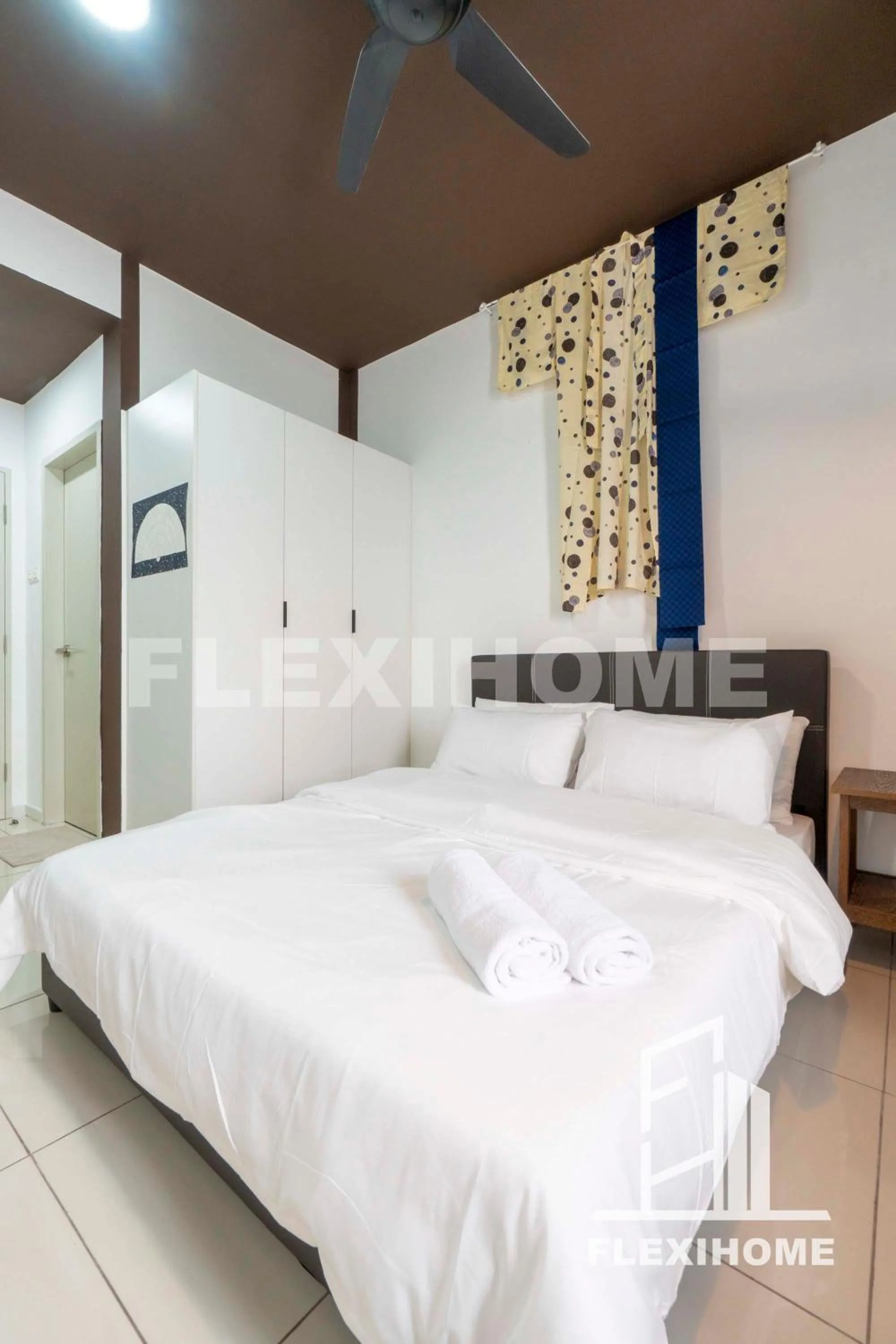 Bed in KLIA-KLIA 2, Comfy Studio, Horizon Suites Sepang-Dengkil by Flexihome-MY