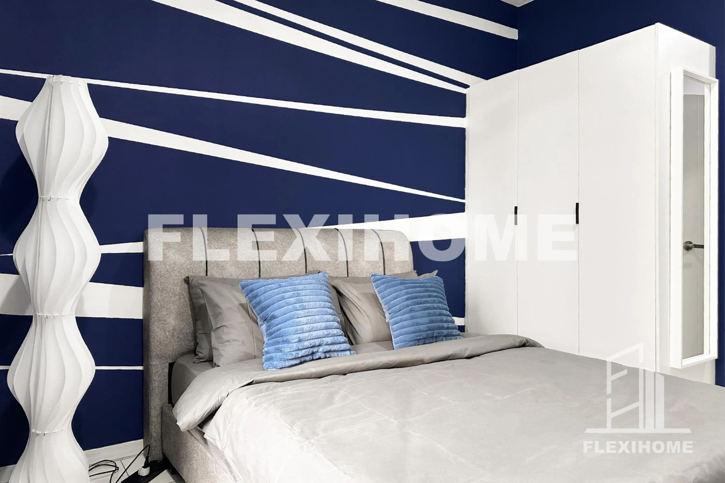 Bed in KLIA-KLIA 2, Comfy Studio, Horizon Suites Sepang-Dengkil by Flexihome-MY