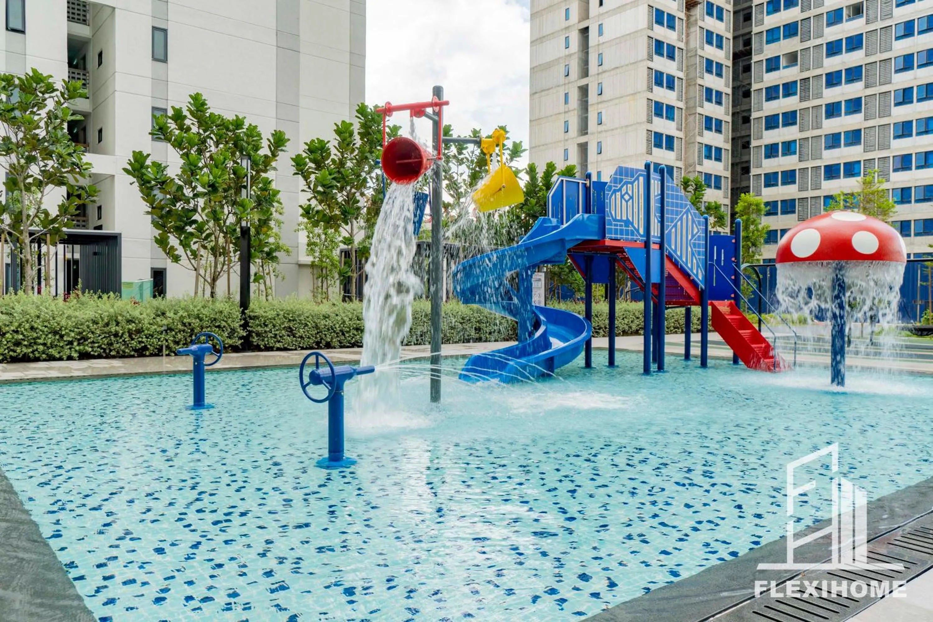 Swimming pool in KLIA-KLIA 2, Comfy Studio, Horizon Suites Sepang-Dengkil by Flexihome-MY