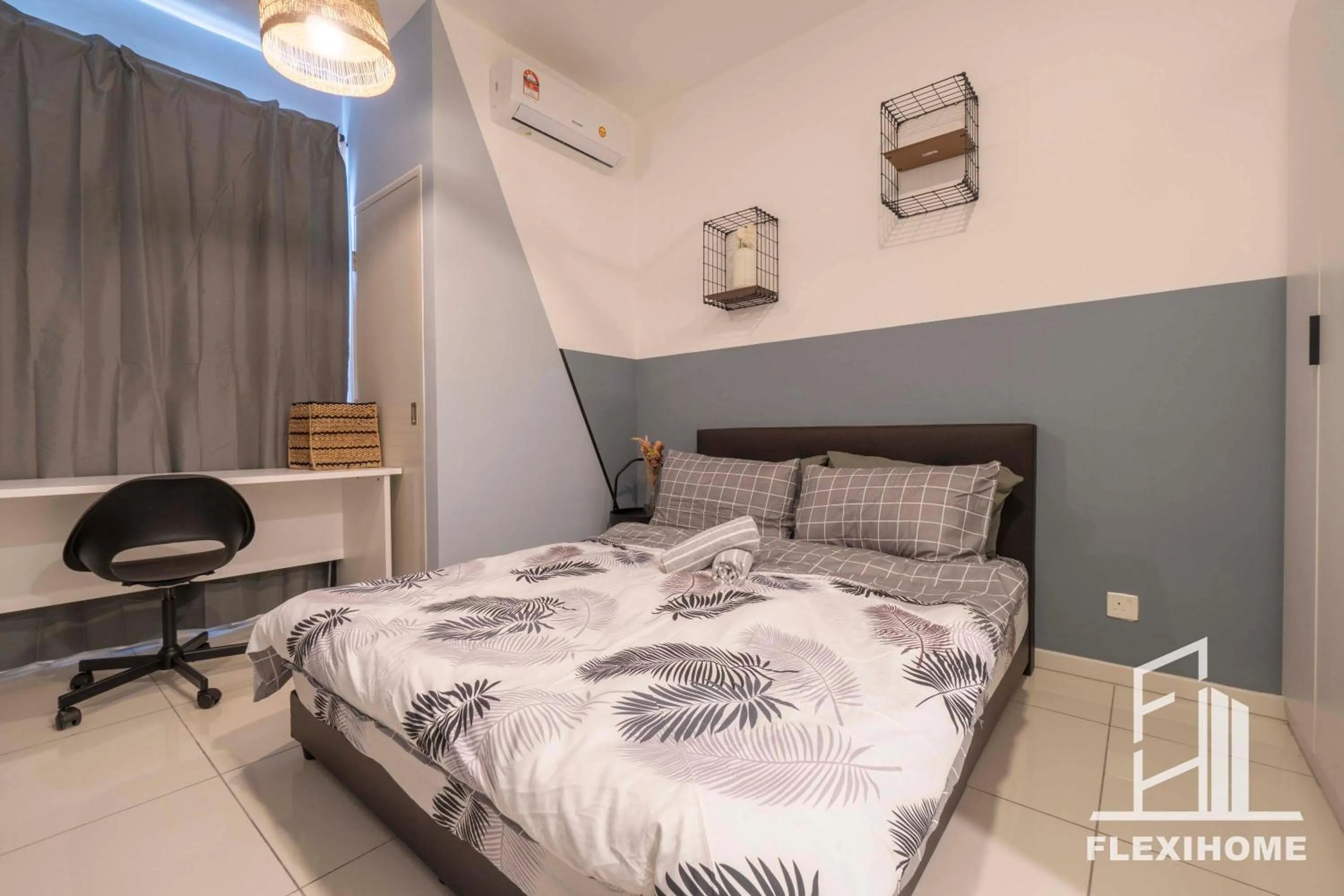 Bed in KLIA-KLIA 2, Comfy Studio, Horizon Suites Sepang-Dengkil by Flexihome-MY