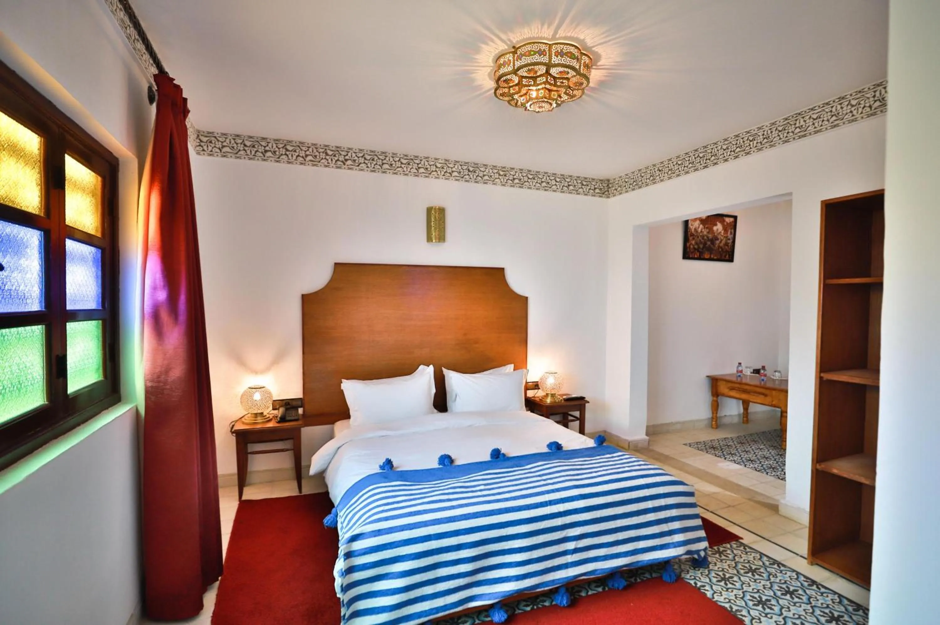 Bed in Riad Dari Fes