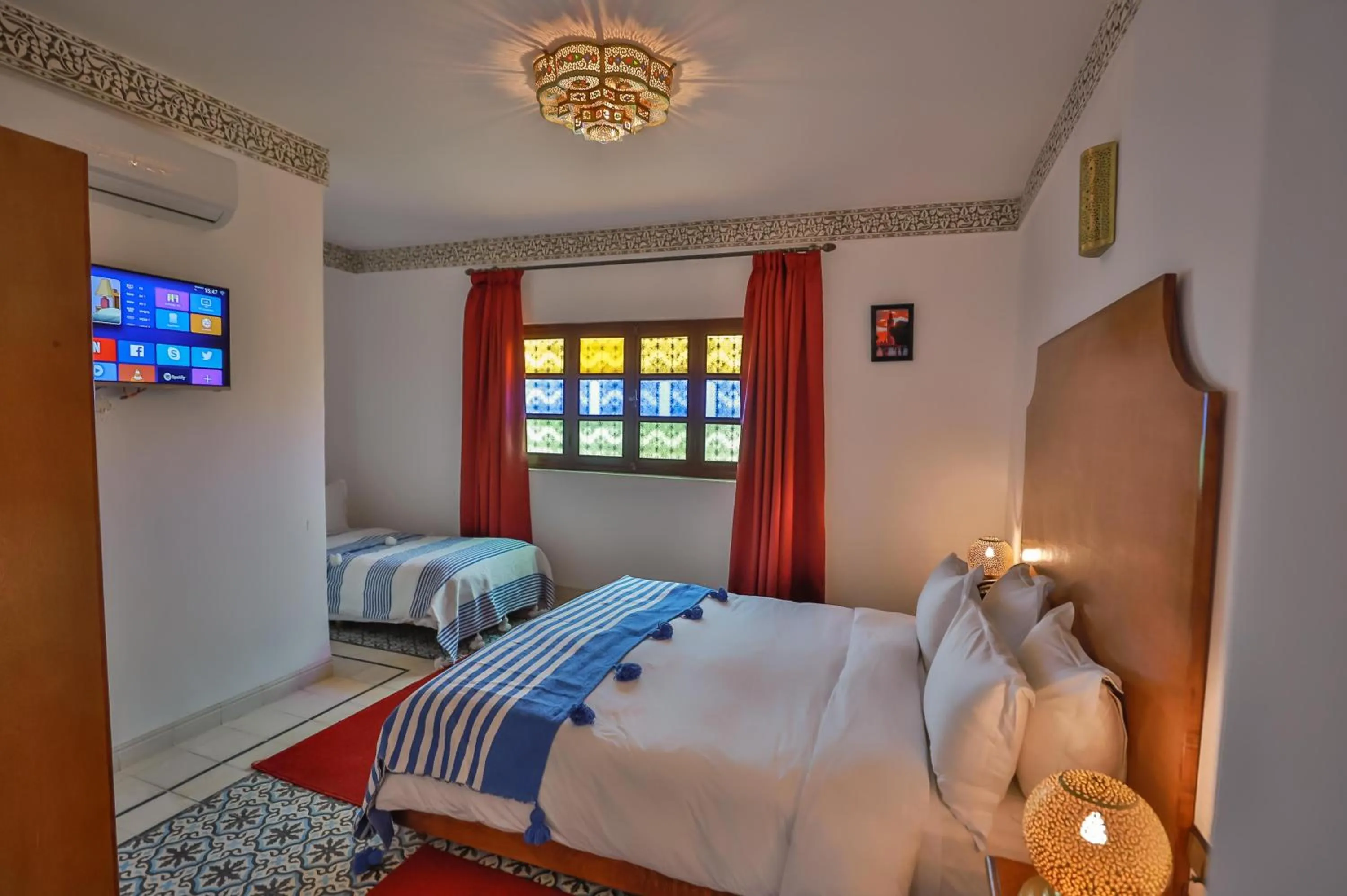 Bed in Riad Dari Fes