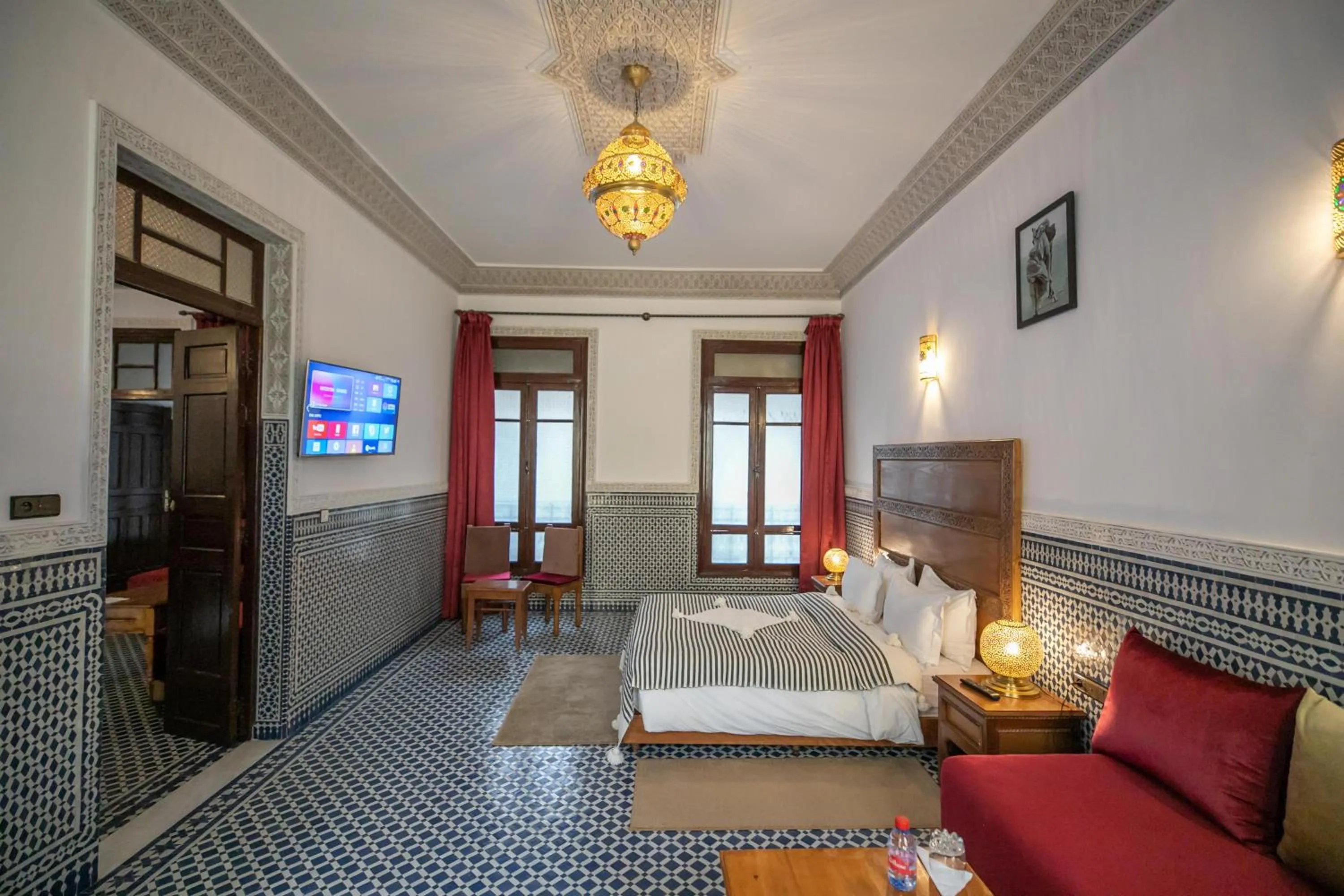Photo of the whole room, Bed in Riad Dari Fes