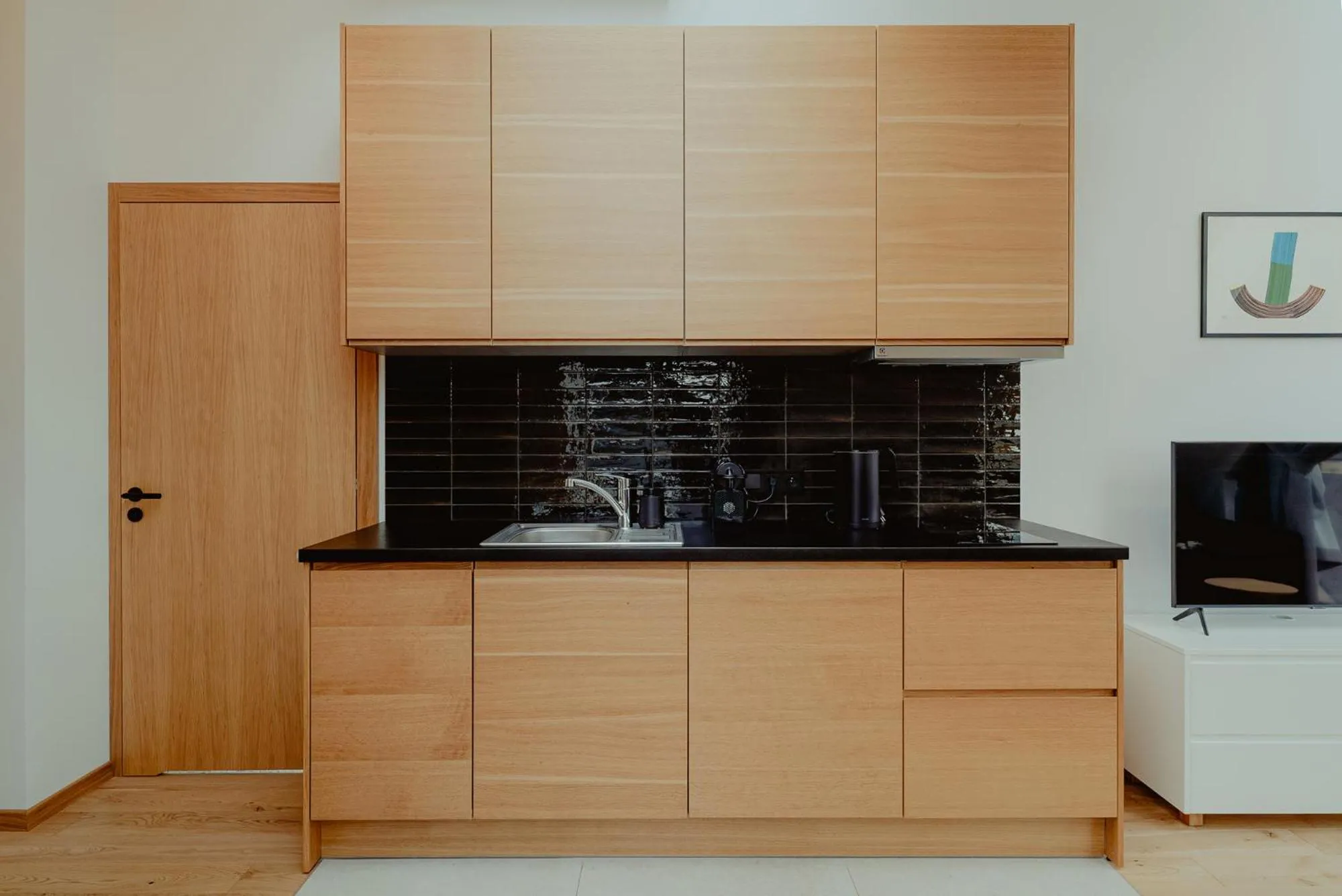 Kitchen or kitchenette in Lipowy Dwór