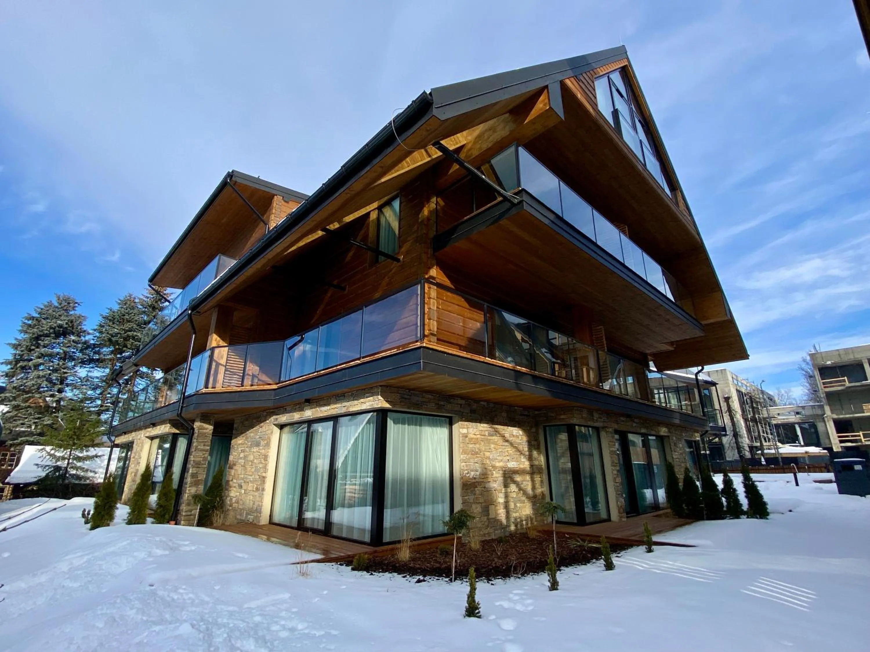 Property building in Lipowy Dwór