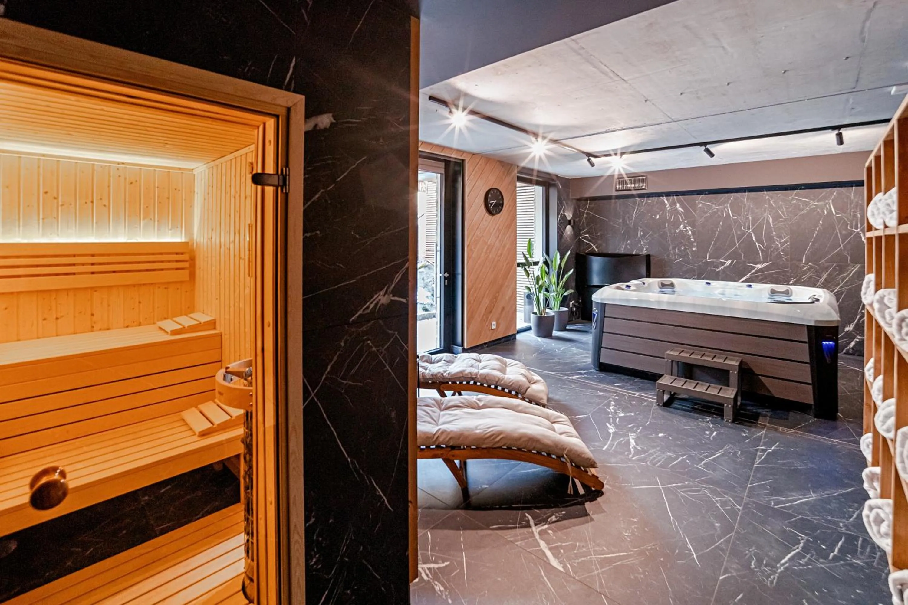 Sauna, Bed in Lipowy Dwór