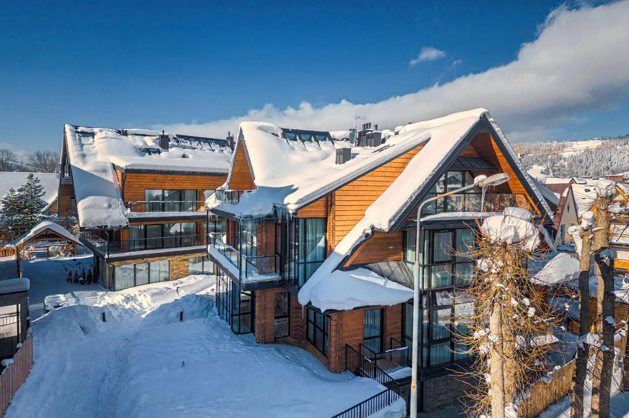 Property building in Lipowy Dwór