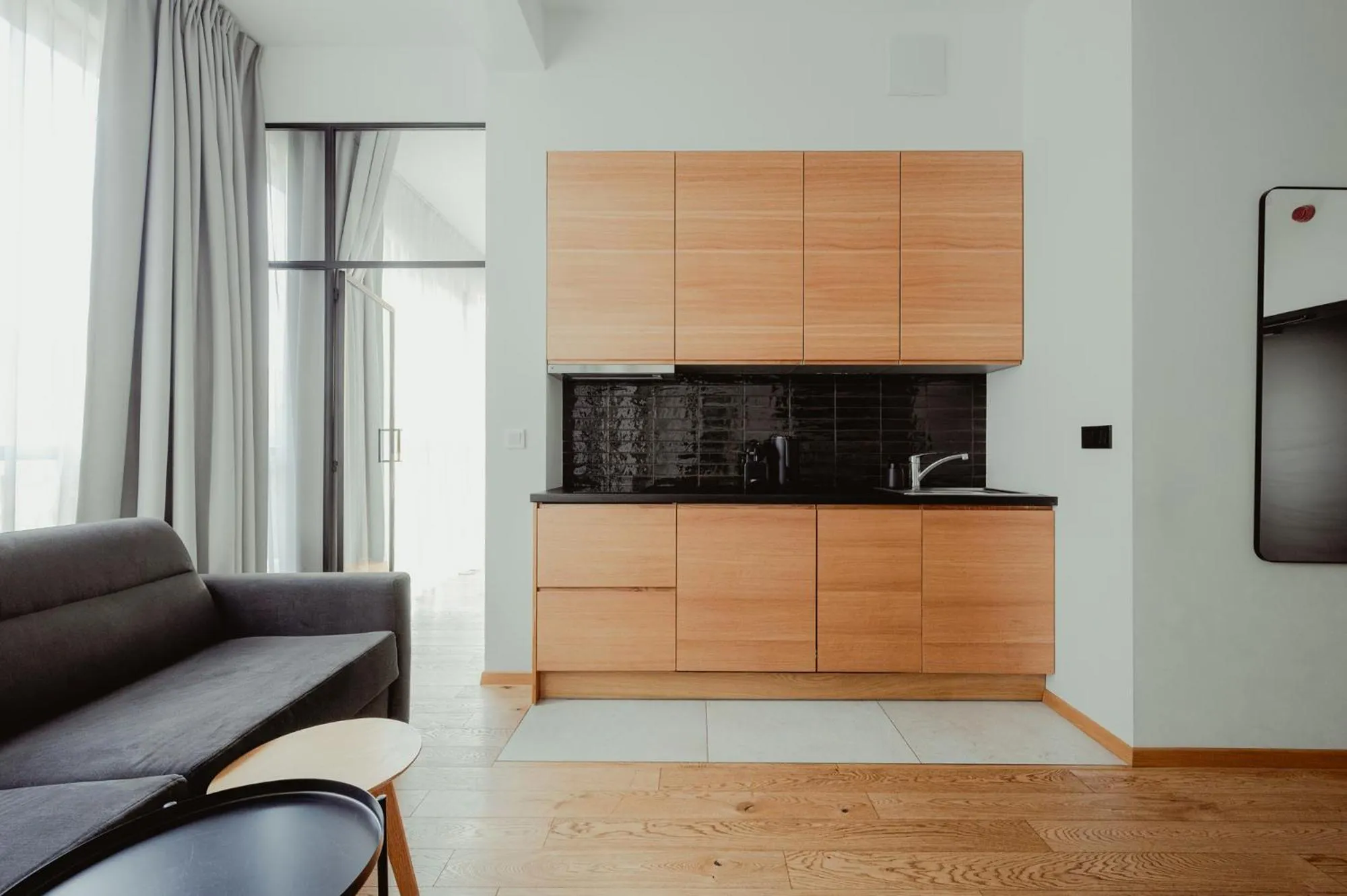 Kitchen or kitchenette in Lipowy Dwór