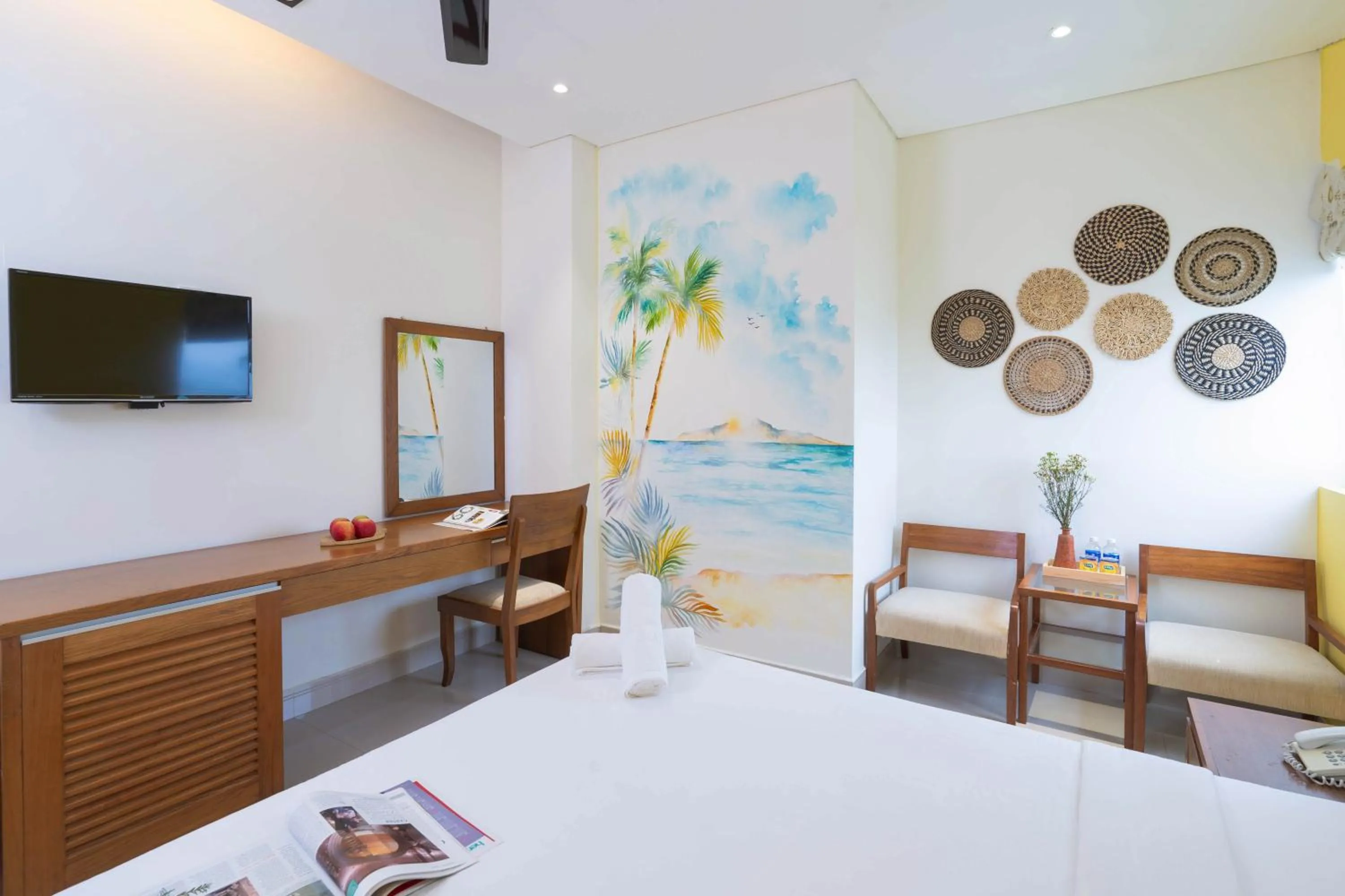 Bedroom, Bed in Doha Central Bliss Danang Hotel by Haviland