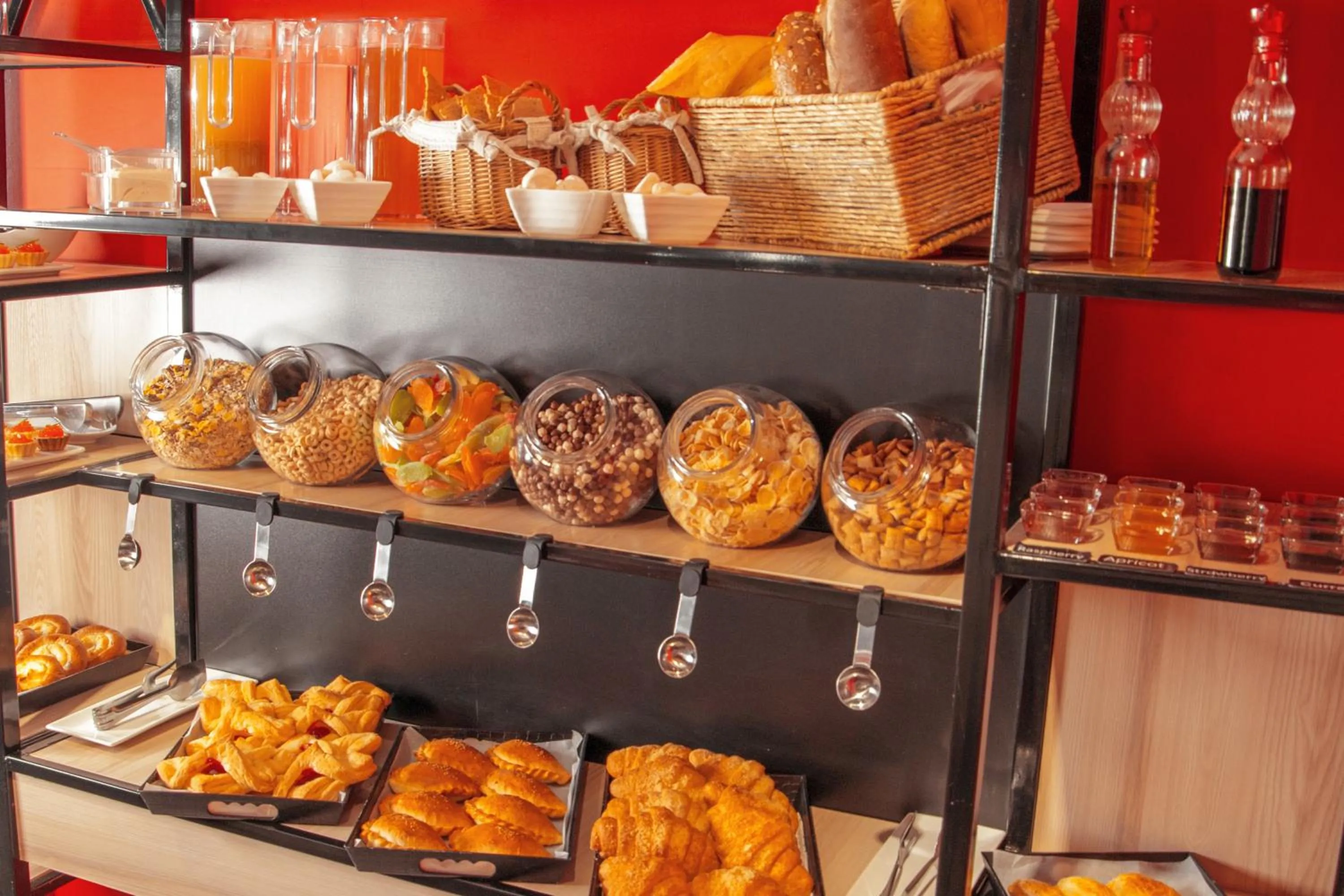 Food close-up in Futuro Hotel Bishkek