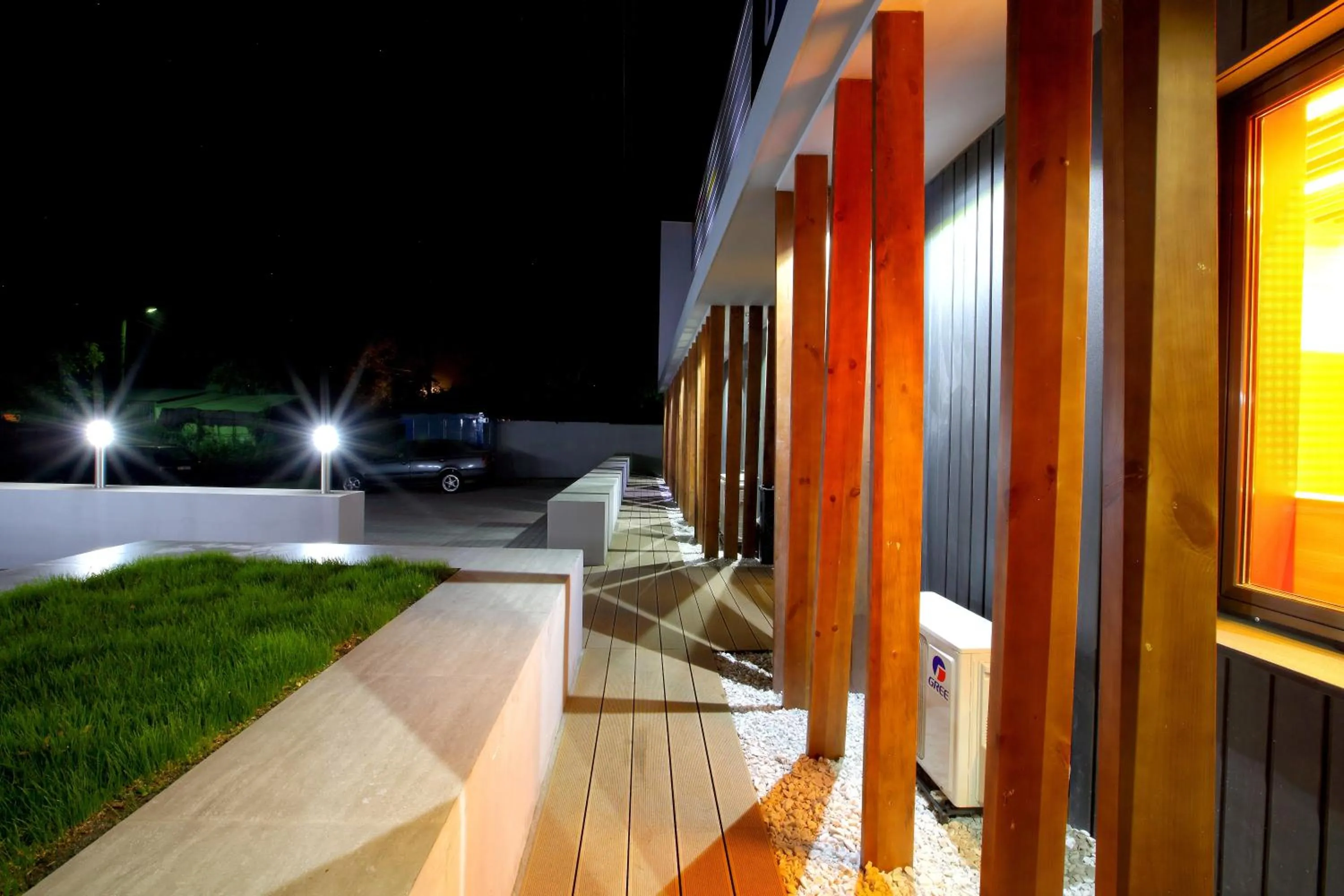 Facade/entrance in Futuro Hotel Bishkek