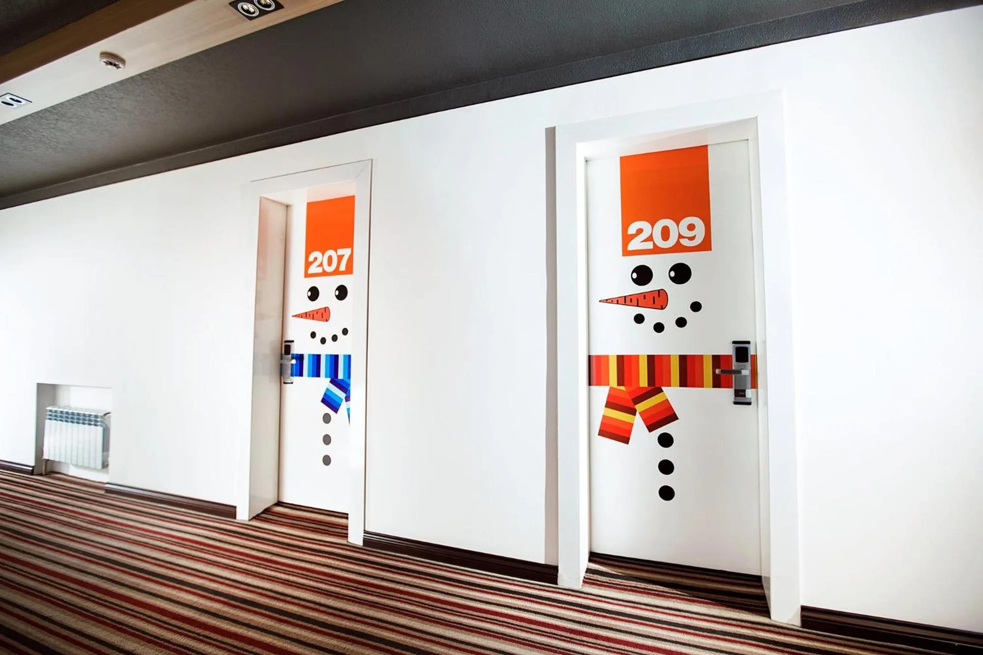 Floor plan in Futuro Hotel Bishkek