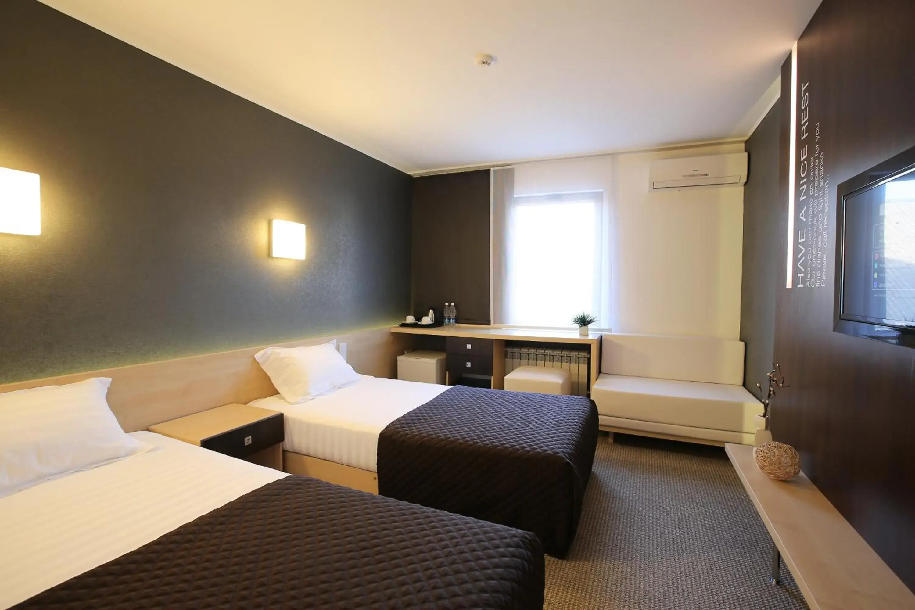 Club Twin Room in Futuro Hotel Bishkek Club Twin Room in Futuro Hotel Bishkek