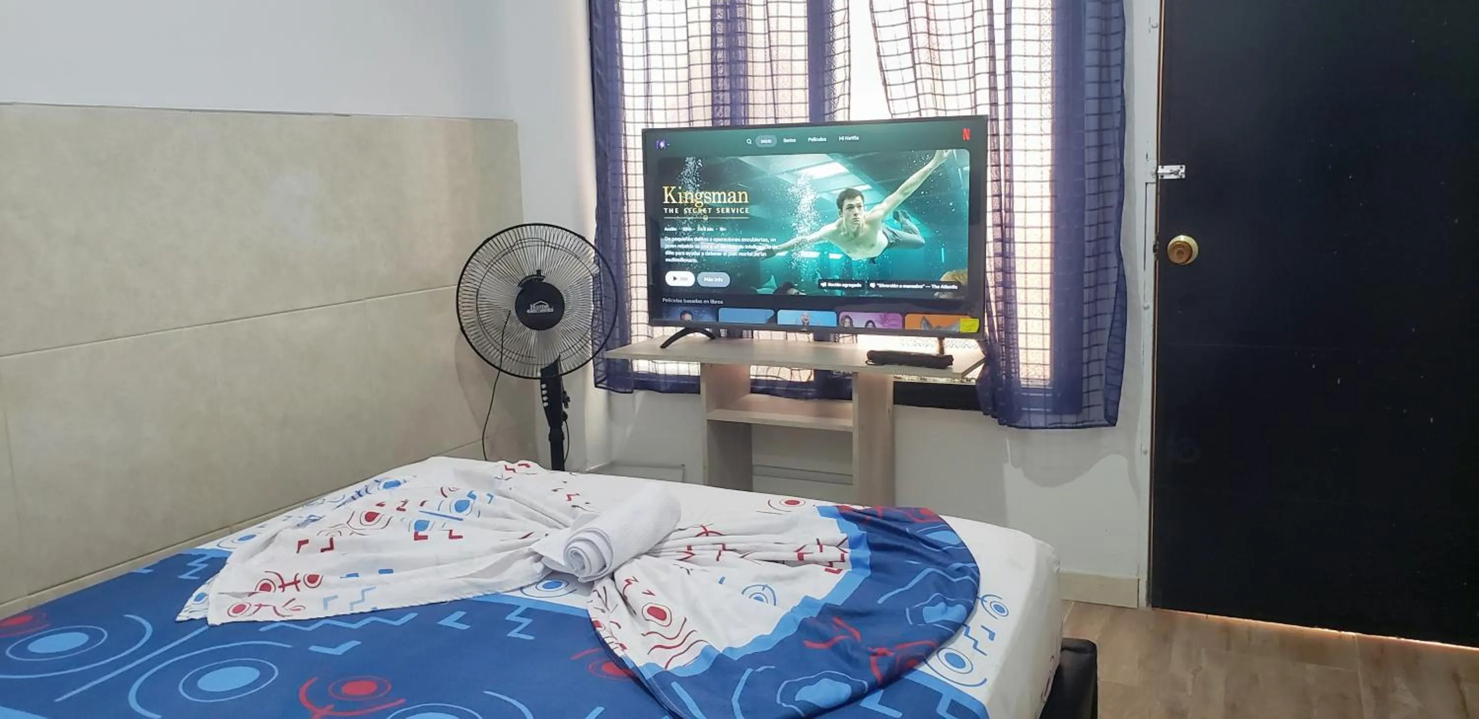 Bed in Mom's house Colombia